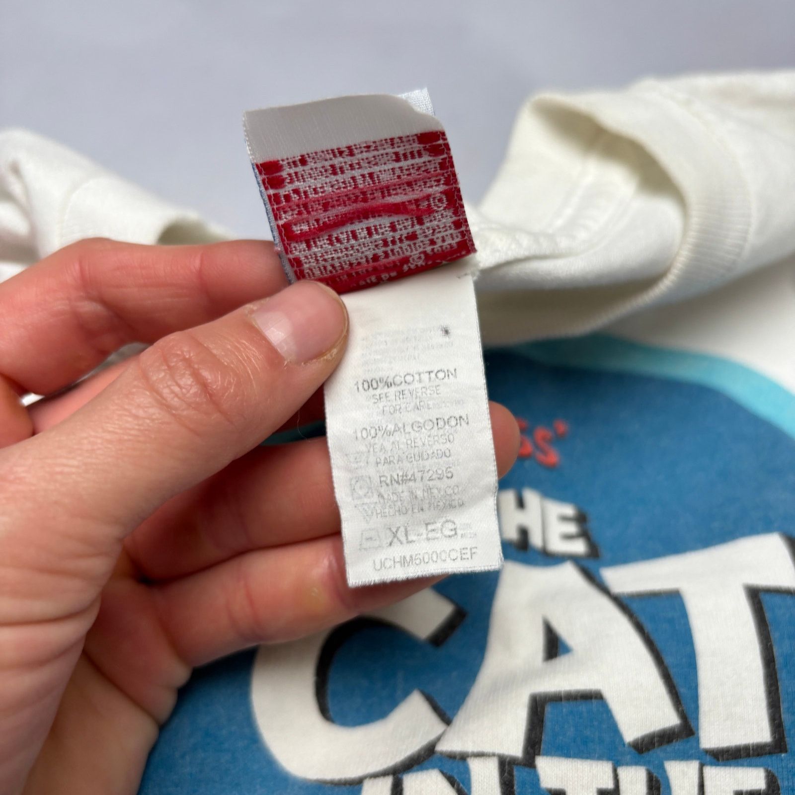 Universal Studios × Vintage Vintage 2003 The Cat In The Cat Dr Seuss Shirt XL Movie Size US XL / EU 56 / 4 - 8 Thumbnail