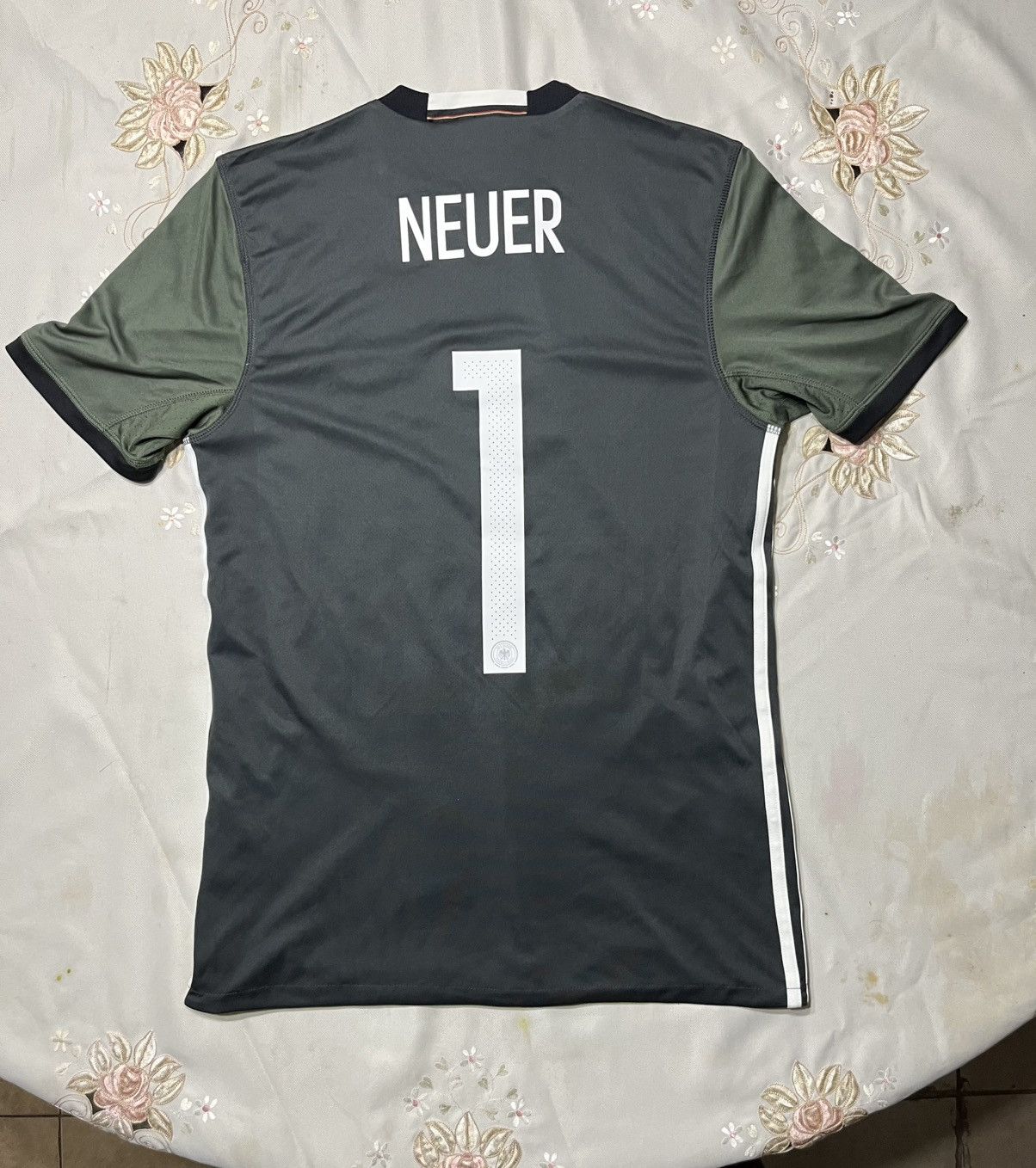Adidas Adidas Germany 2016-17 away soccer jersey Manuel Neuer Size US S / EU 44-46 / 1 - 5 Thumbnail