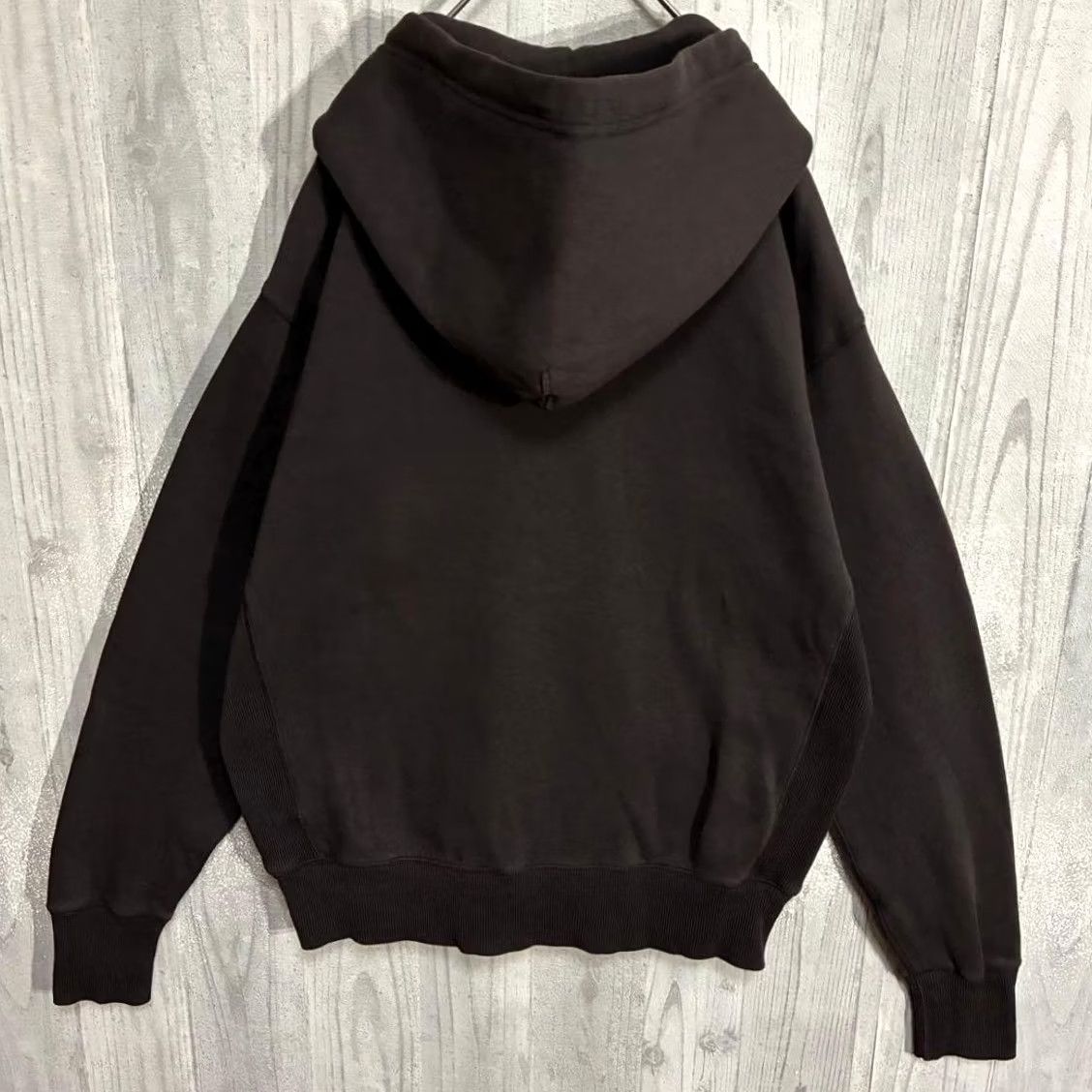 Ralph Lauren RRL RALPH LAUREN Hoodie Men's Side Zip-Up Full Zip Brown Size L Solid casual Used Size US L / EU 52-54 / 3 - 5 Thumbnail