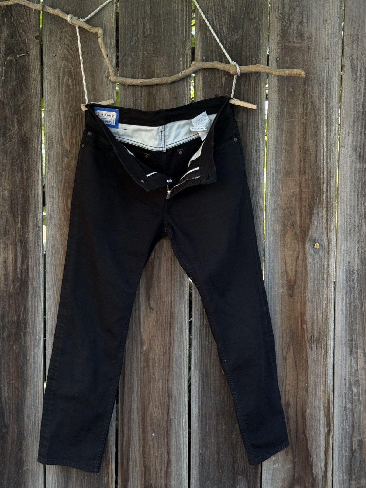 Acne Studios Acne Studios Blå Konst Denim 32/32 Size US 32 / EU 48 - 2 Thumbnail