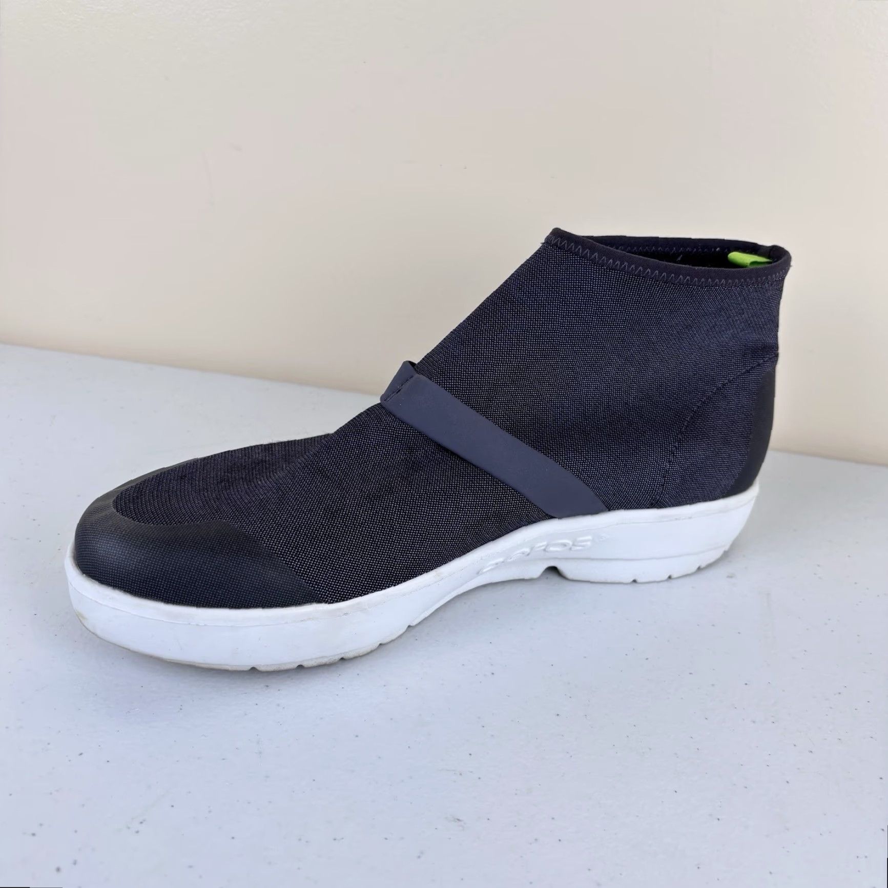 Vintage OOFOS Oomg Fibre Slip-On High Top Boots Womens 9.5 Heather Blue Recovery Slip-On Shoes Size L / US 10 / IT 46 - 3 Thumbnail