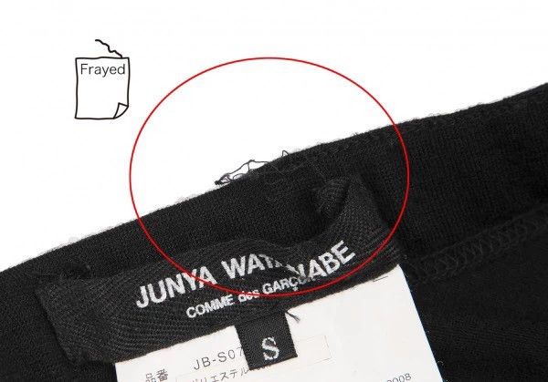 Comme des Garcons Comme Des Garcons size S Black Retro Polka Dot Design Skir Size 24" / US 00 / IT 34 - 7 Thumbnail