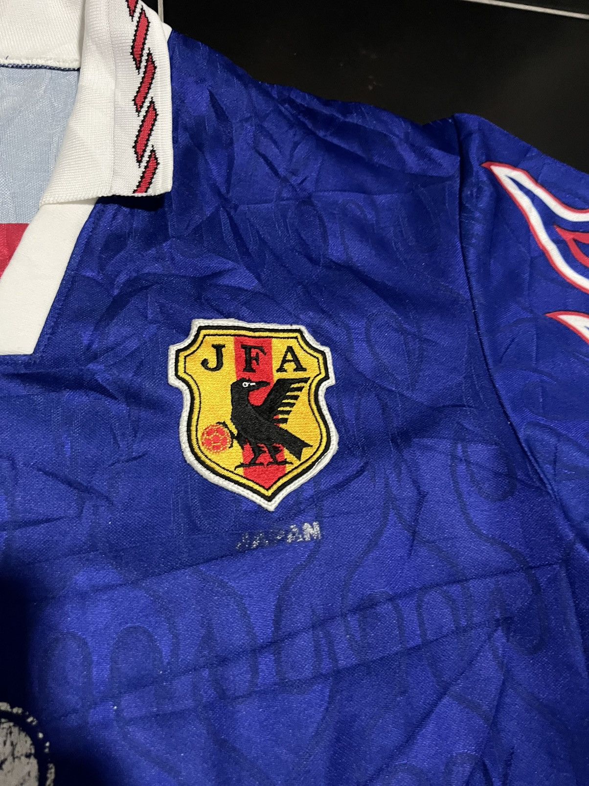 Adidas × Japanese Brand × Vintage Japan 1997 Home Jersey (Used for World Cup 1998 Qualifier) Size US XL / EU 56 / 4 - 5 Thumbnail