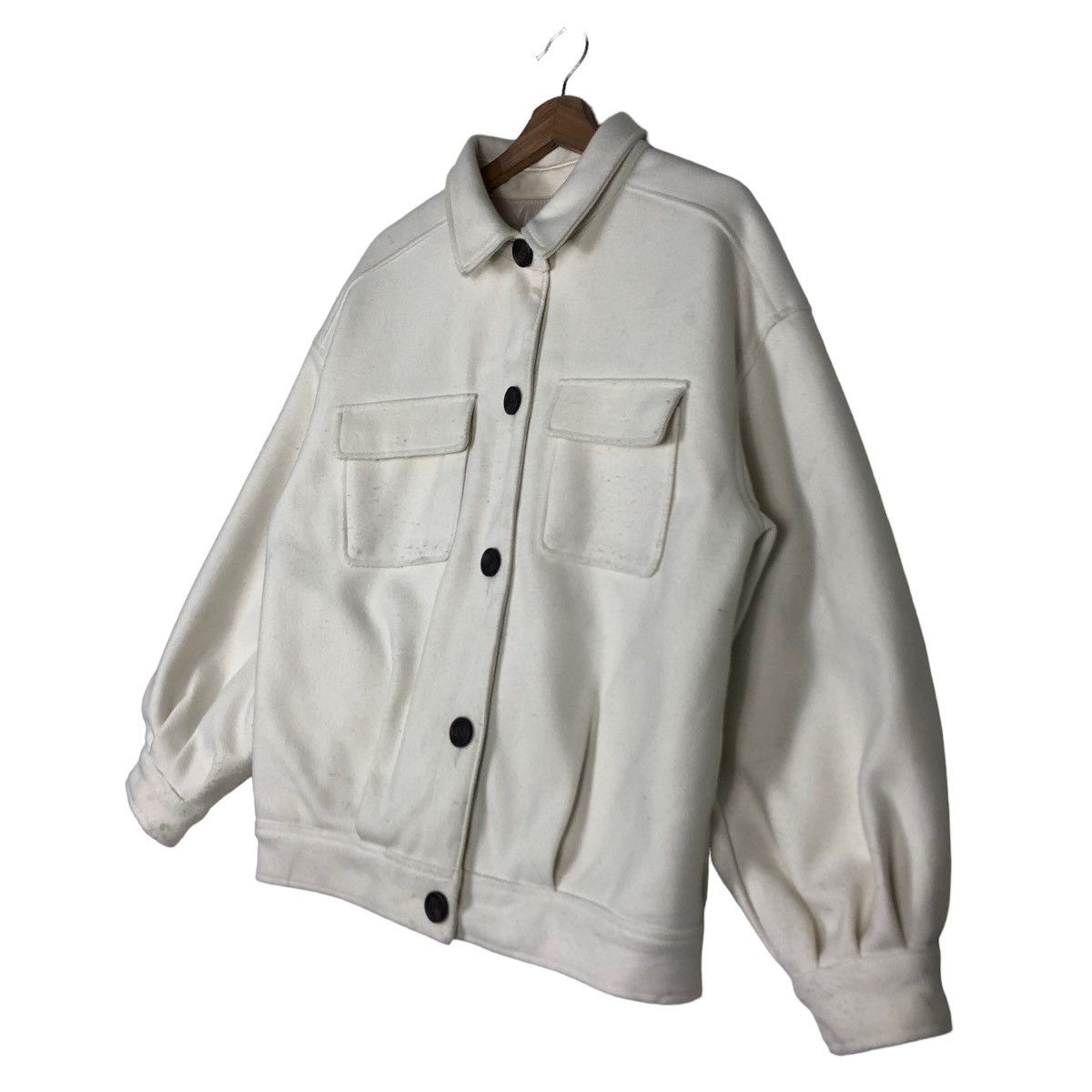 Japanese Brand 🔥Vintage Issey Miyake Design Wool Bomber Jacket Heatler Size US M / EU 48-50 / 2 - 2 Thumbnail