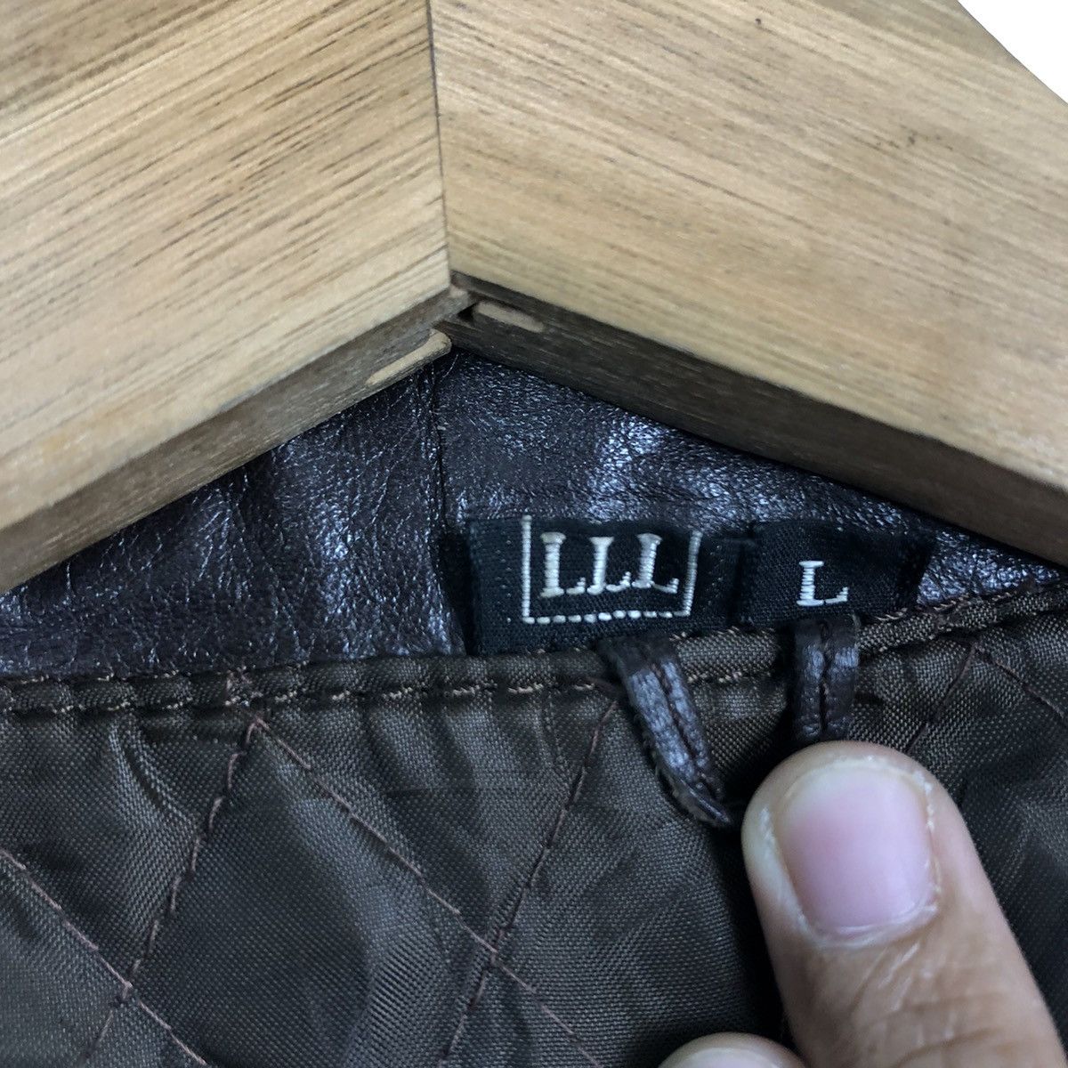 Issey Miyake VINTAGE BOMBER LEATHER JACKET JAPAN ISSEY MIYAKE Size US L / EU 52-54 / 3 - 12 Thumbnail