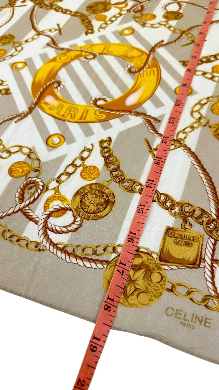 Celine × Vintage Celine Bandana / Handkerchief Size ONE SIZE - 7 Thumbnail