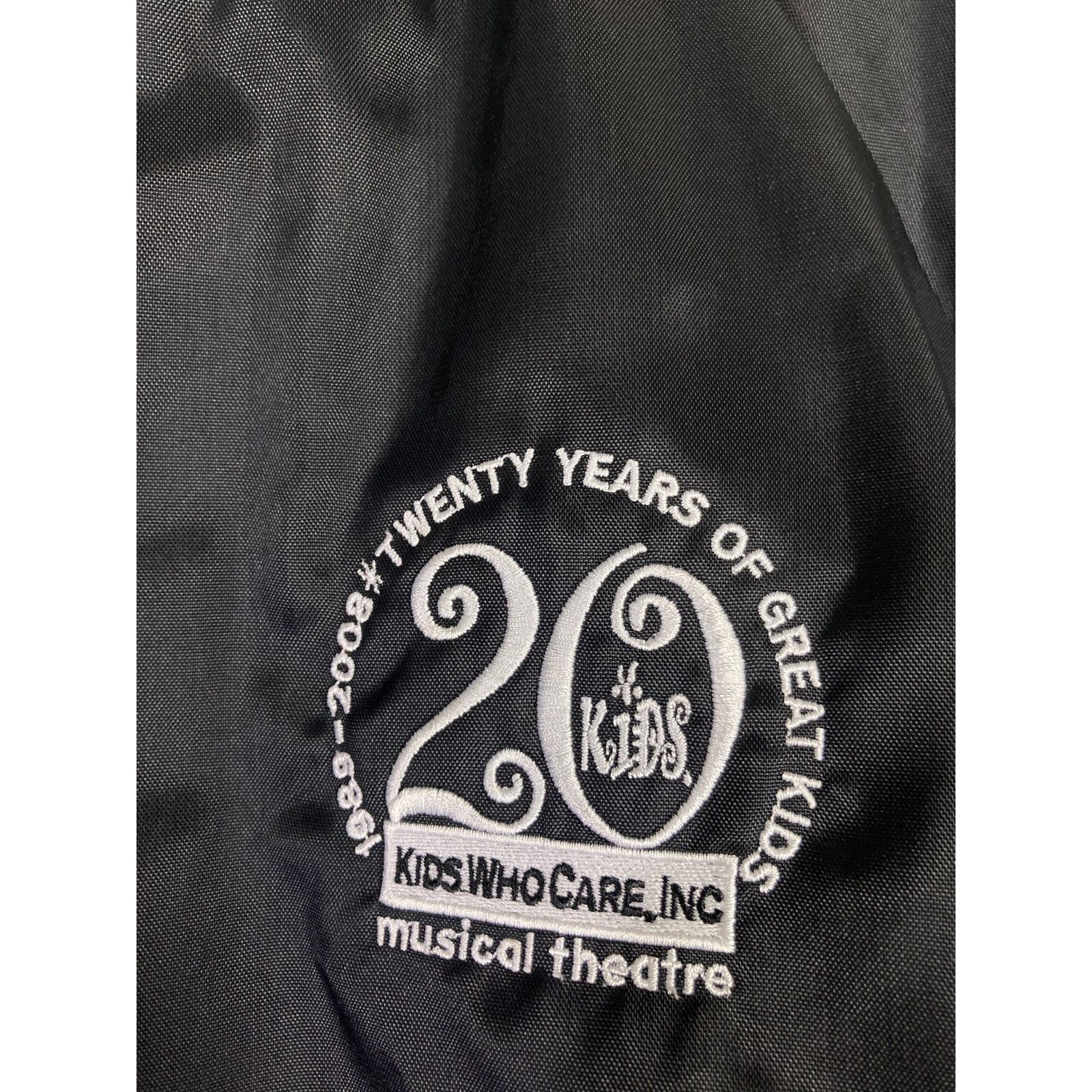 Vintage Vintage Kids Who Care Musical Theatre Jacket Black Size L Size US L / EU 52-54 / 3 - 7 Thumbnail