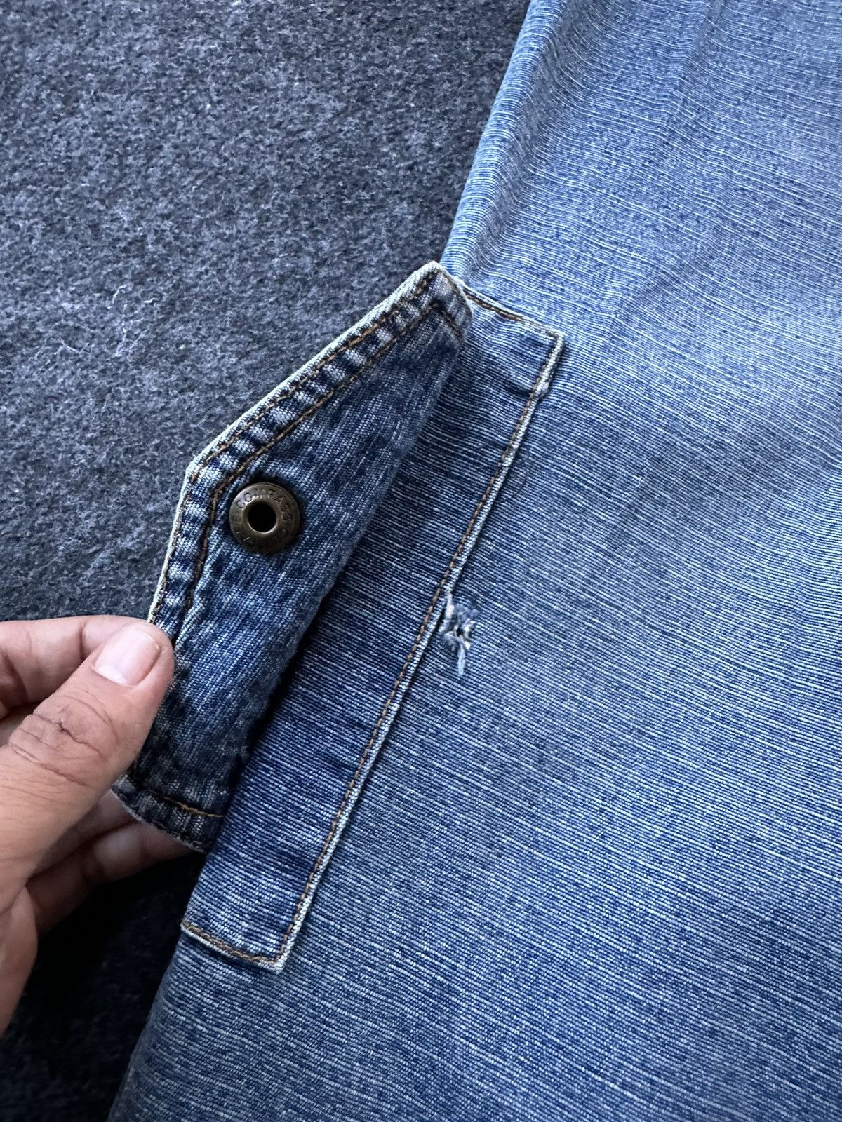 Dogtown × JNCO × Vintage Vintage Kissmark Baggy Loose Denim D233 Size US 34 / EU 50 - 12 Thumbnail