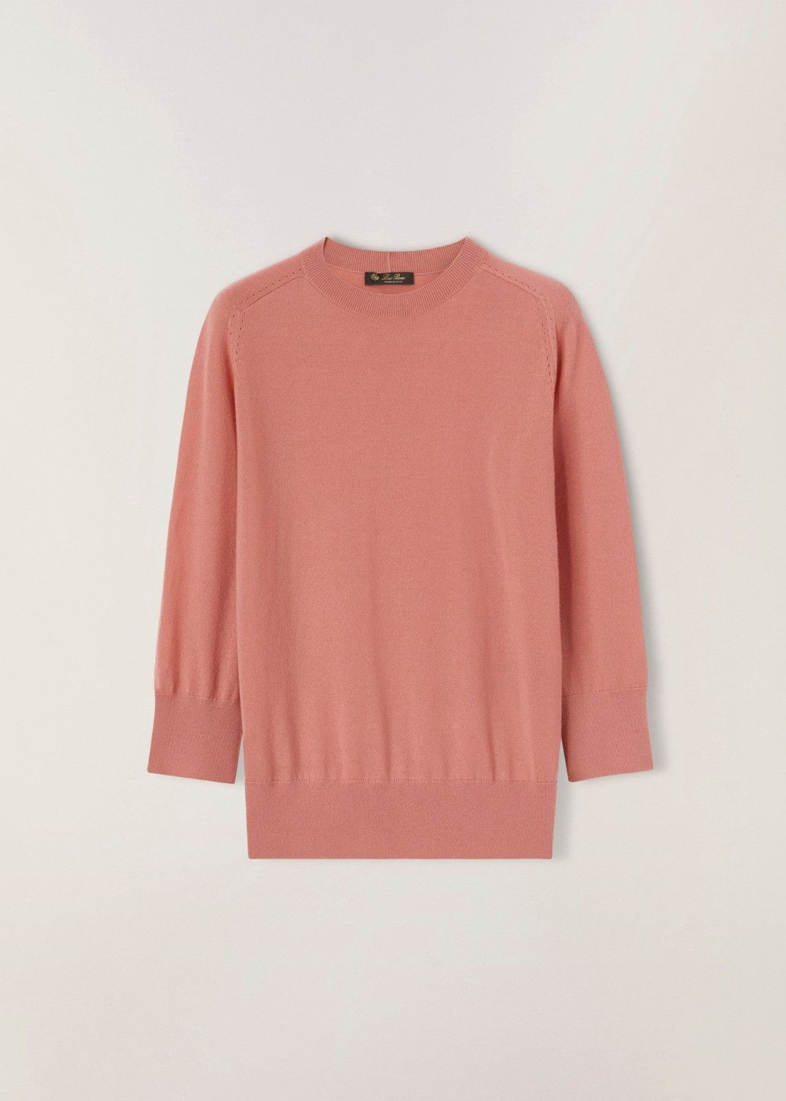 Loro Piana o1srvl11e1224 Neo Piuma Crewneck Sweater in Pink Size XS / US 0-2 / IT 36-38 - 1 Preview