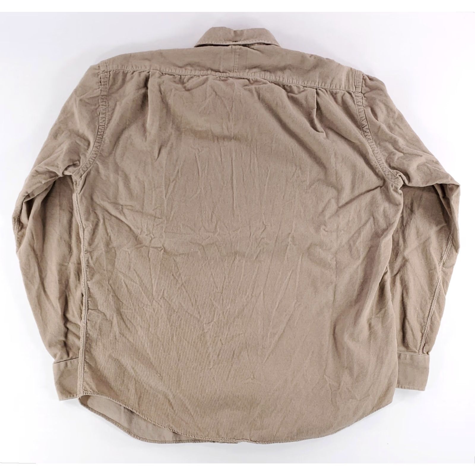 Vintage VINTAGE J.Press Pinwale Corduroy Shirt Brown Long Sleeve Button-Down Trim Fit Mens L Size US L / EU 52-54 / 3 - 4 Thumbnail