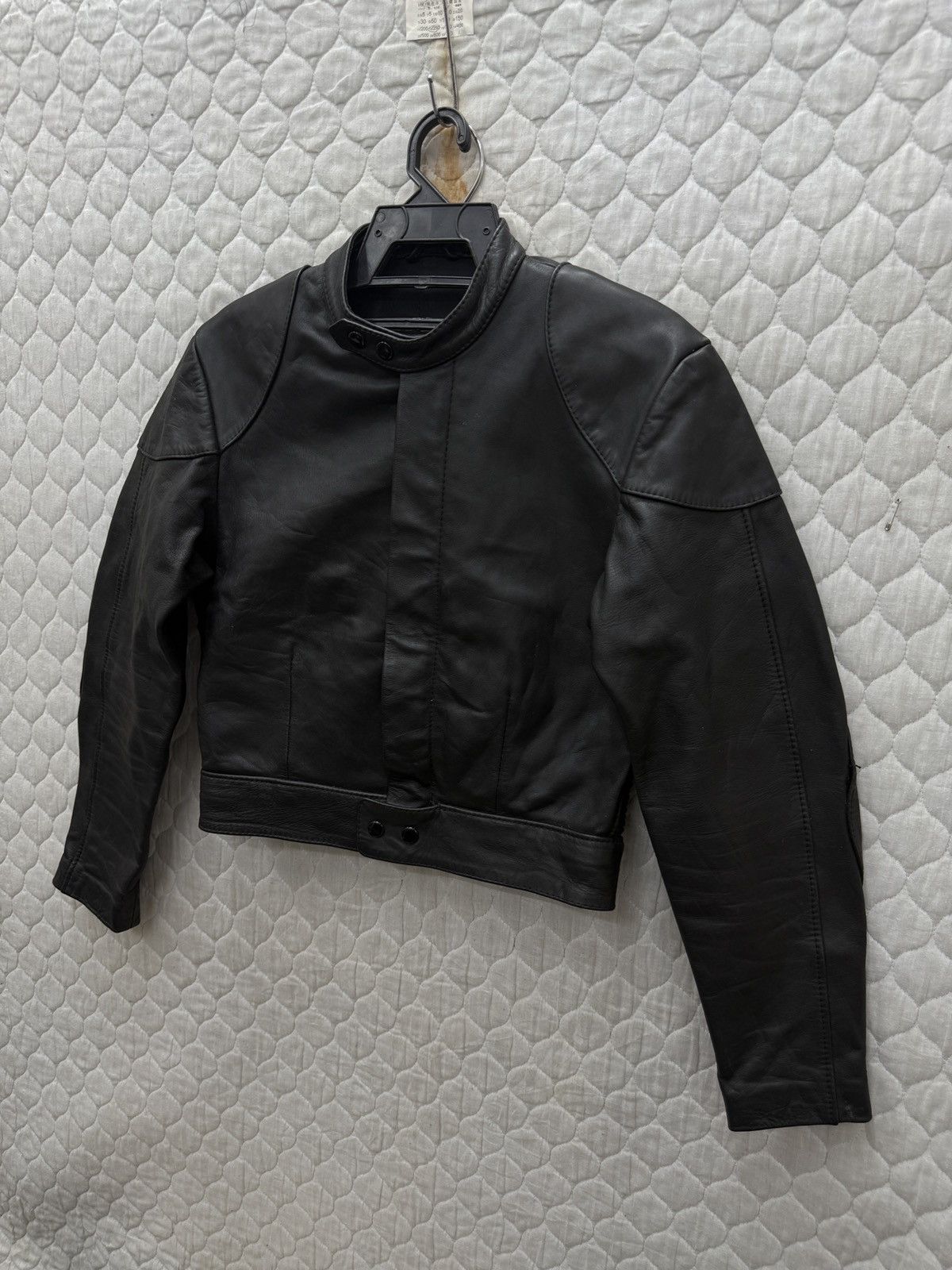 Genuine Leather 🔥🔥🔥ARCHIVE VTG ERDMANN LEDERBEKLEIDUNG LEATHER BIKER JACKET Size US S / EU 44-46 / 1 - 3 Thumbnail