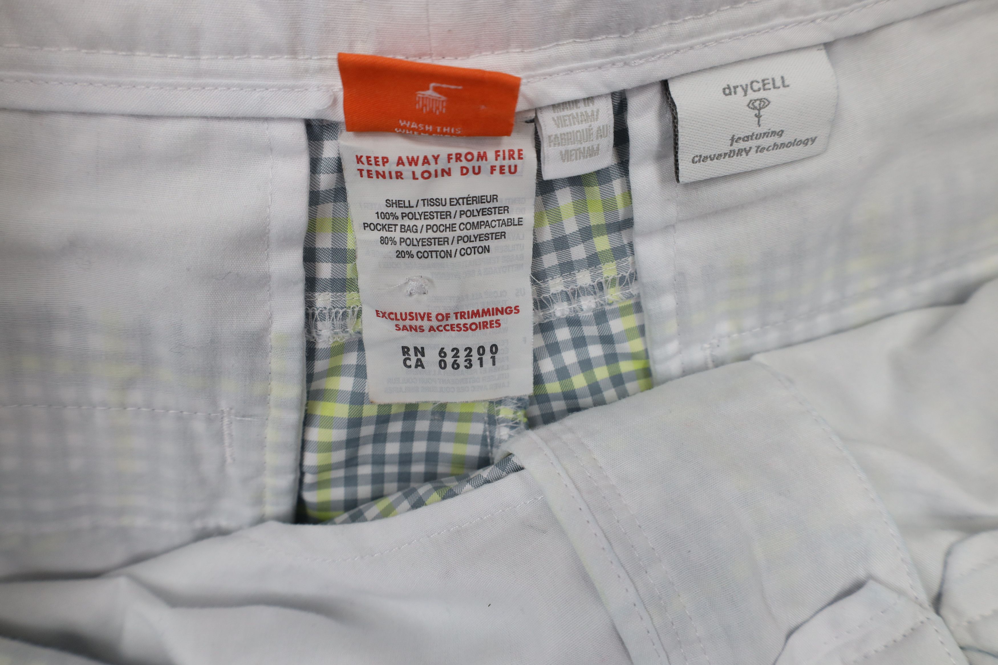 Puma × Vintage Puma Golf Cell Above Knee Golfing Chino Shorts Plaid Size US 32 / EU 48 - 10 Thumbnail