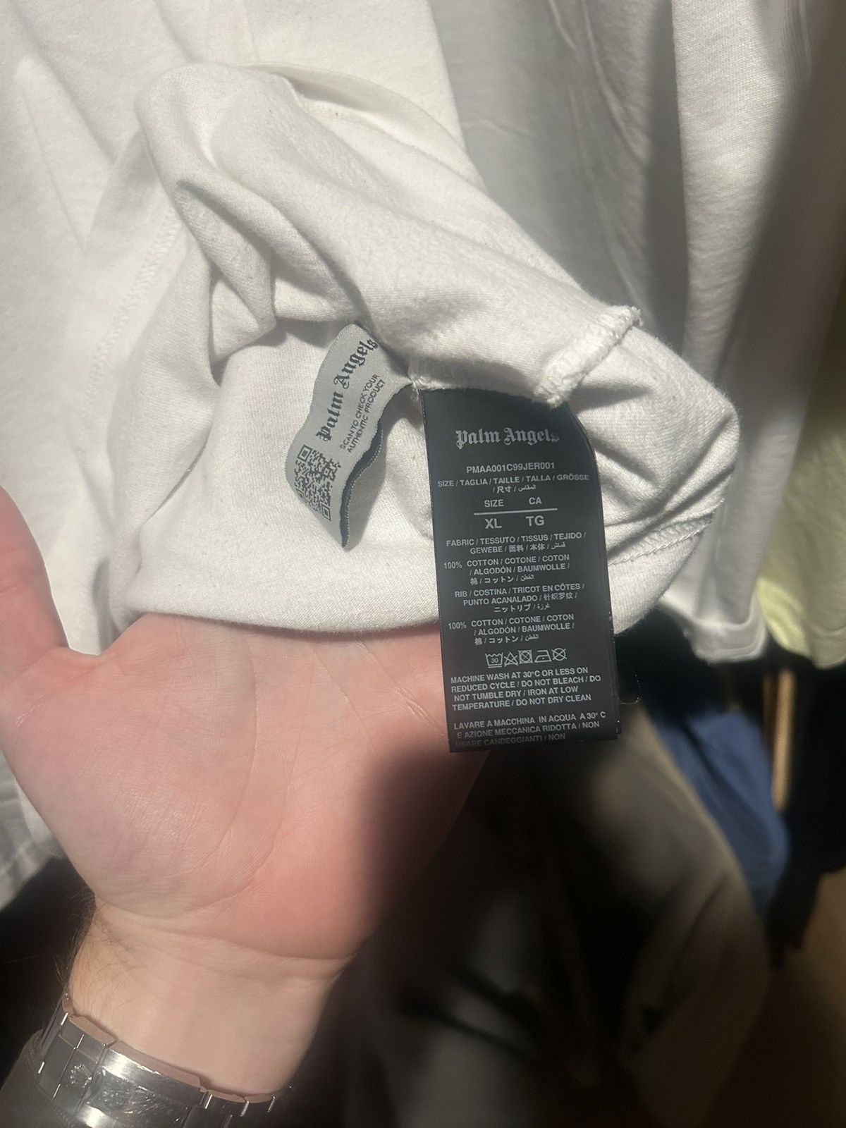 Palm Angels Teddy Bear Tee Size US XL / EU 56 / 4 - 3 Thumbnail