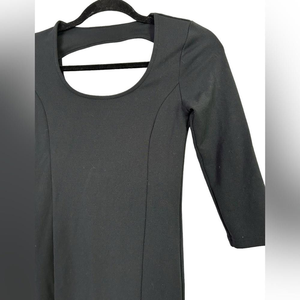 French Connection Frenchi l Black Bodycon Mini Dress Small Size S / US 4 / IT 40 - 2 Thumbnail