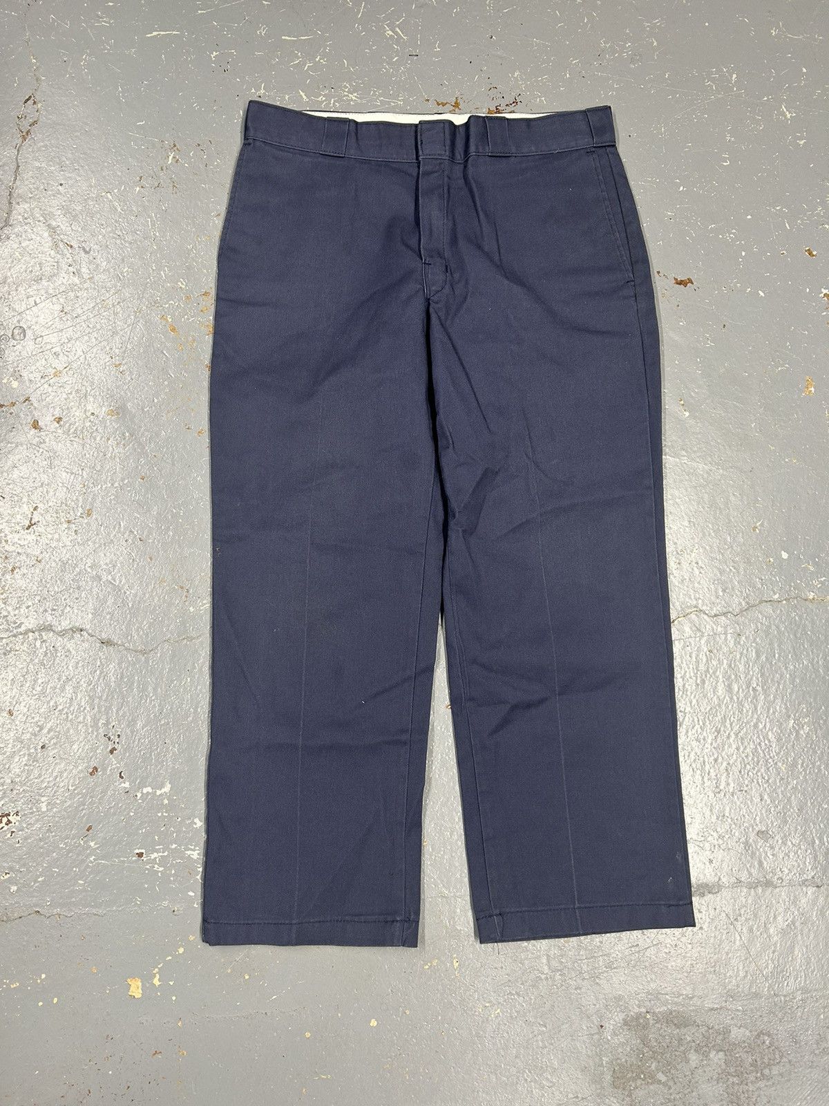 Dickies × Vintage Crazy Y2K Essential Navy Dickies 874 Original Fit Pants Size US 34 / EU 50 - 1 Thumbnail