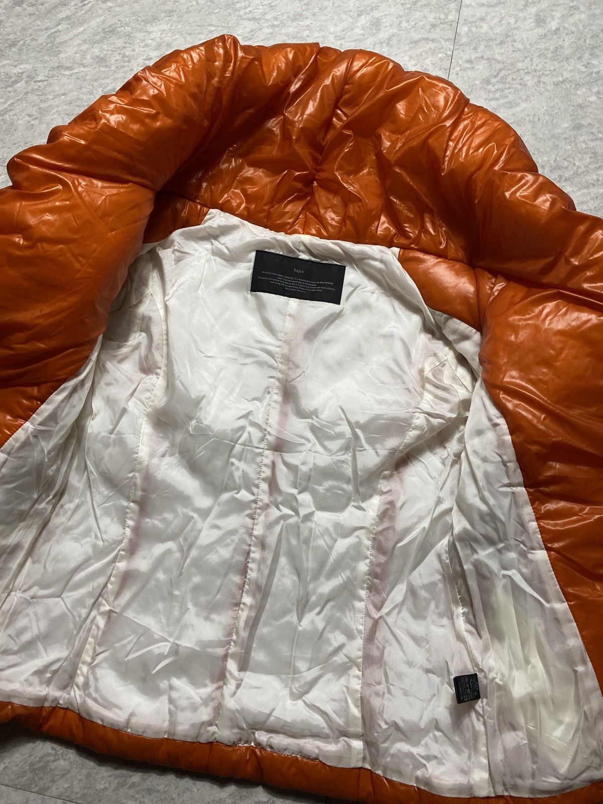 Bajra BAJRA JAPAN PUFFER JACKET ORANGE AVANT GARDE Size S / US 4 / IT 40 - 7 Thumbnail