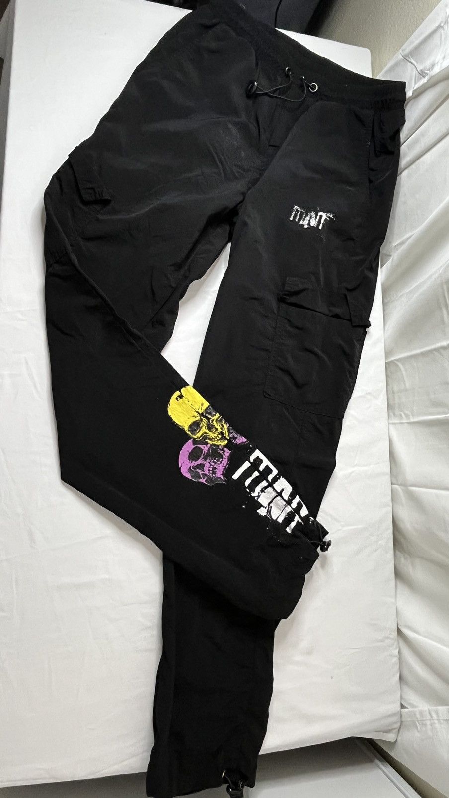 Boohoo BooHooMan Cargo Bungy Sweatpants Size US 29 - 3 Thumbnail