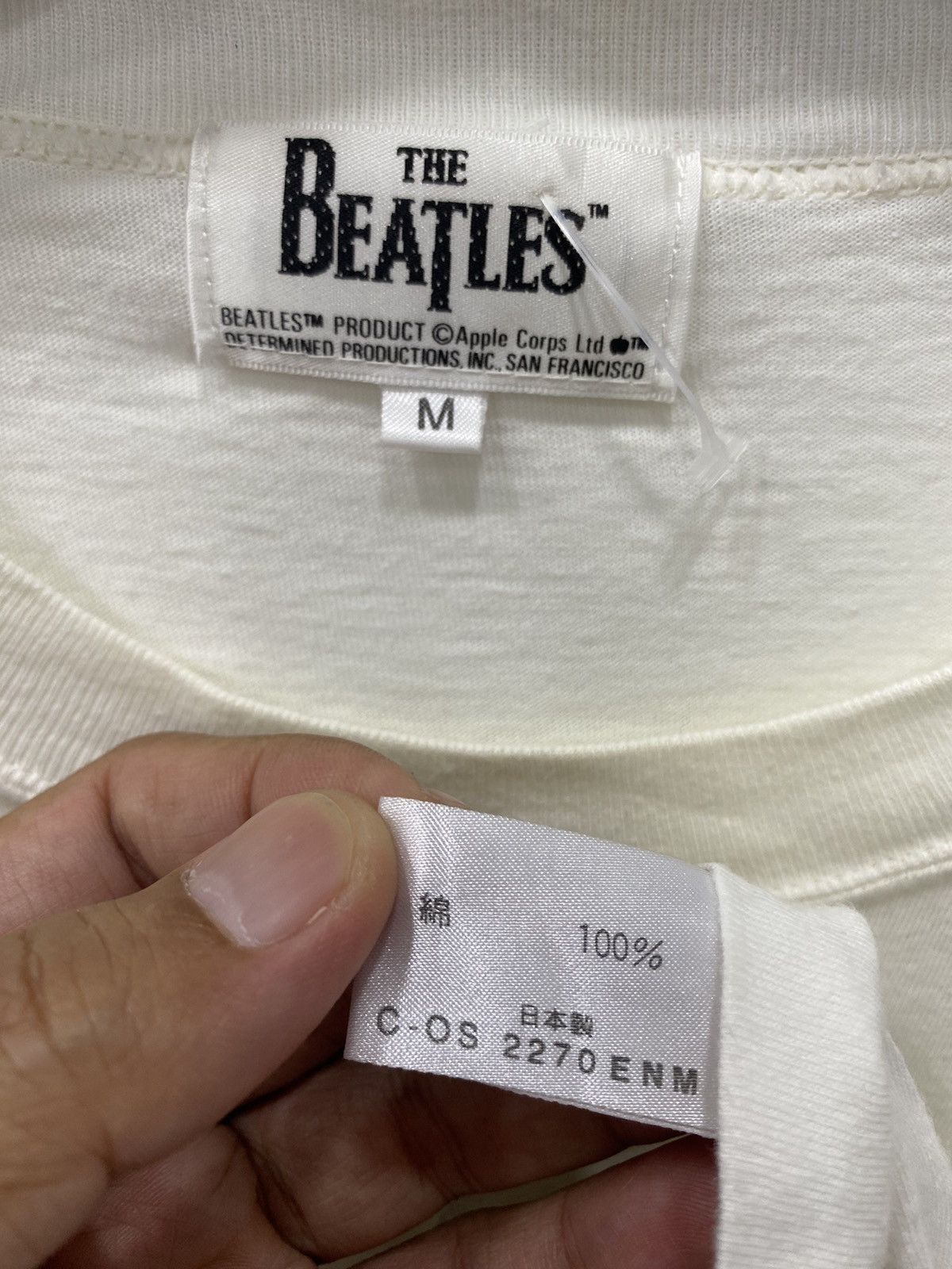Band Tees 💥VINTAGE THE BEATLES band Japan live at BBC rare tee shirt Size US M / EU 48-50 / 2 - 5 Thumbnail