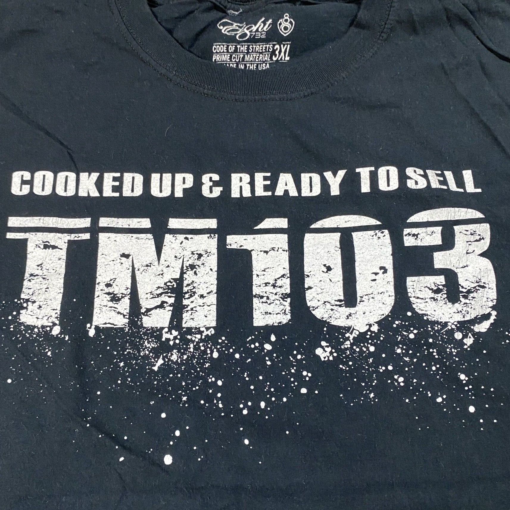 Vintage VINTAGE Eight 732 USA 3XL T-Shirt Men Rap Music JEEZY Retro Y2K Fashion Cotton Size US XXL / EU 58 / 5 - 2 Thumbnail
