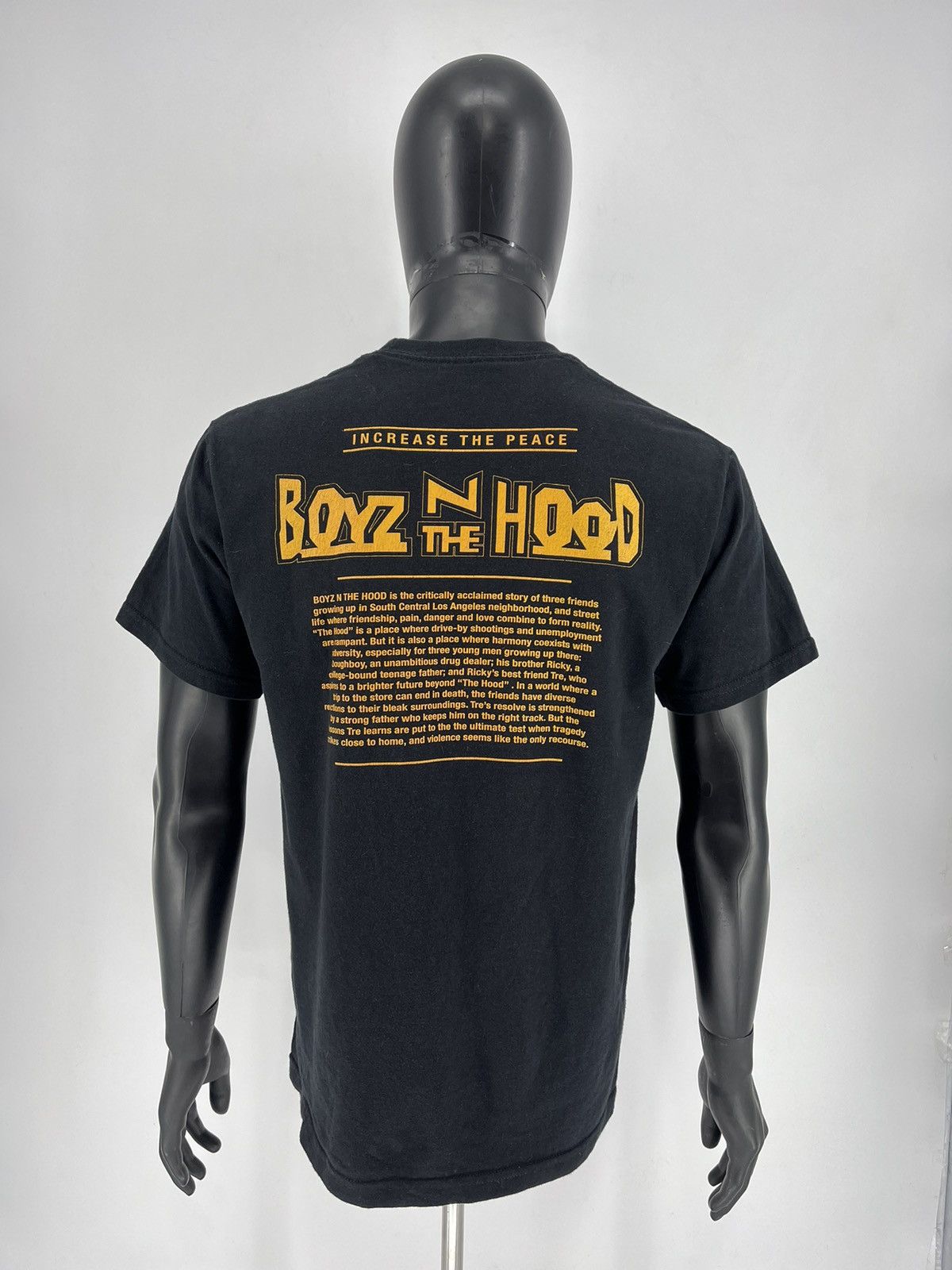 Rap Tees × Vintage Vtg Boyz n the Hood Ice Cube Rap Tee Movie T-shirt NWA Shirt Size US M / EU 48-50 / 2 - 7 Thumbnail
