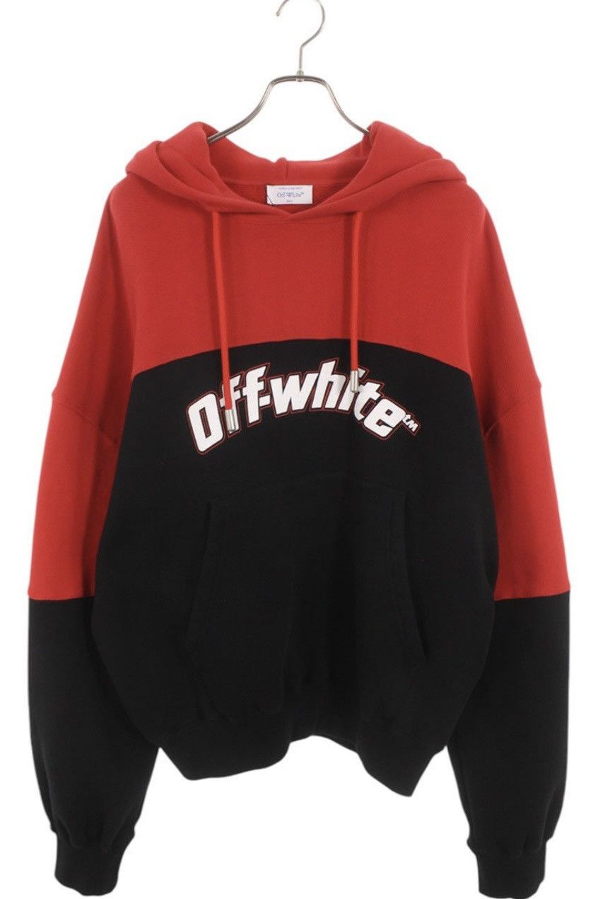 Off-White Off-White Half-Arrow-Over-Hoodie. Large Size Size US L / EU 52-54 / 3 - 1 Thumbnail