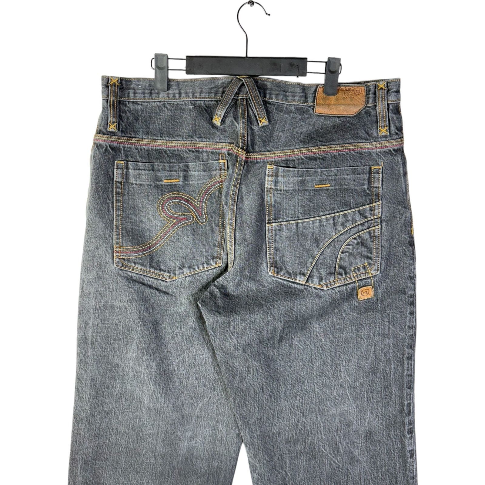Rocawear Y2K Rocawear Wide Leg Denim Jeans 36x30 Size US 36 / EU 52 - 6 Thumbnail