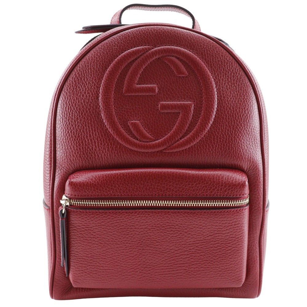 Gucci Gucci Soho Chain Backpack Leather Size ONE SIZE - 1 Thumbnail