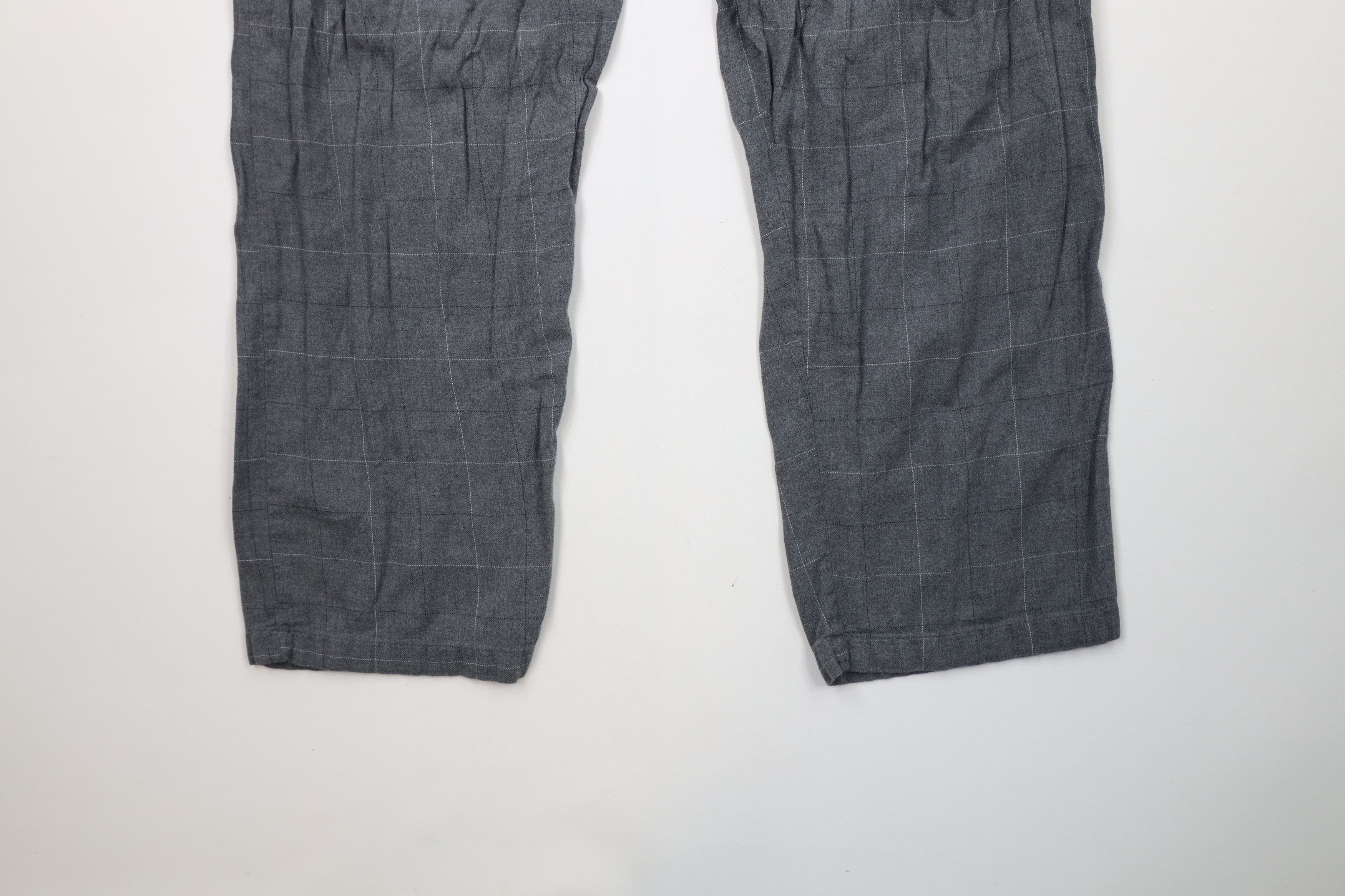 Ralph Lauren × Vintage Vintage Y2K Ralph Lauren Wide Leg Flannel Pajamas Pants Gray Size US 38 / EU 54 - 14 Thumbnail