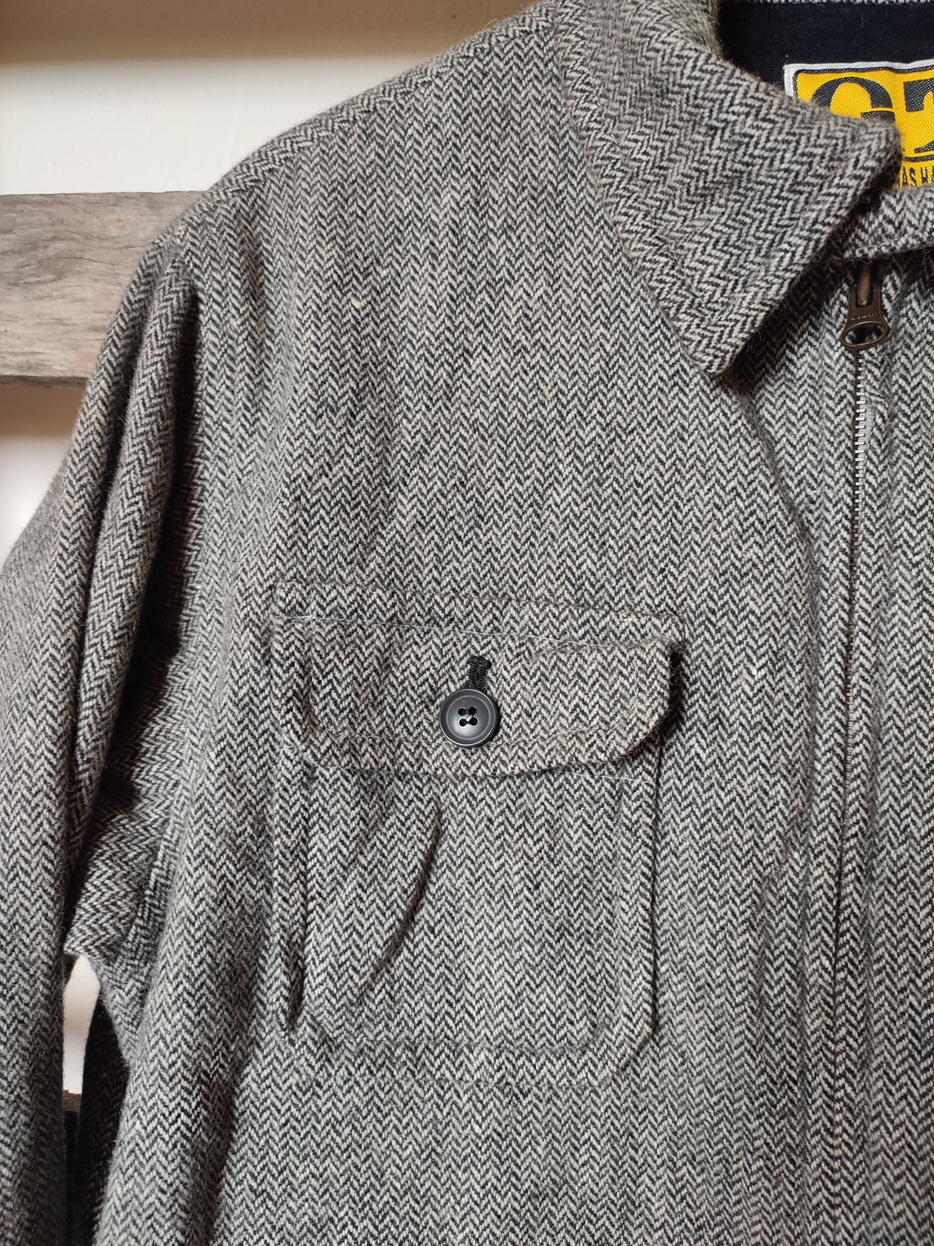 Japanese Brand VINTAGE GEORGE THOMAS HAWKINS MULTI POCKET WOOL JACKET Size US M / EU 48-50 / 2 - 3 Thumbnail