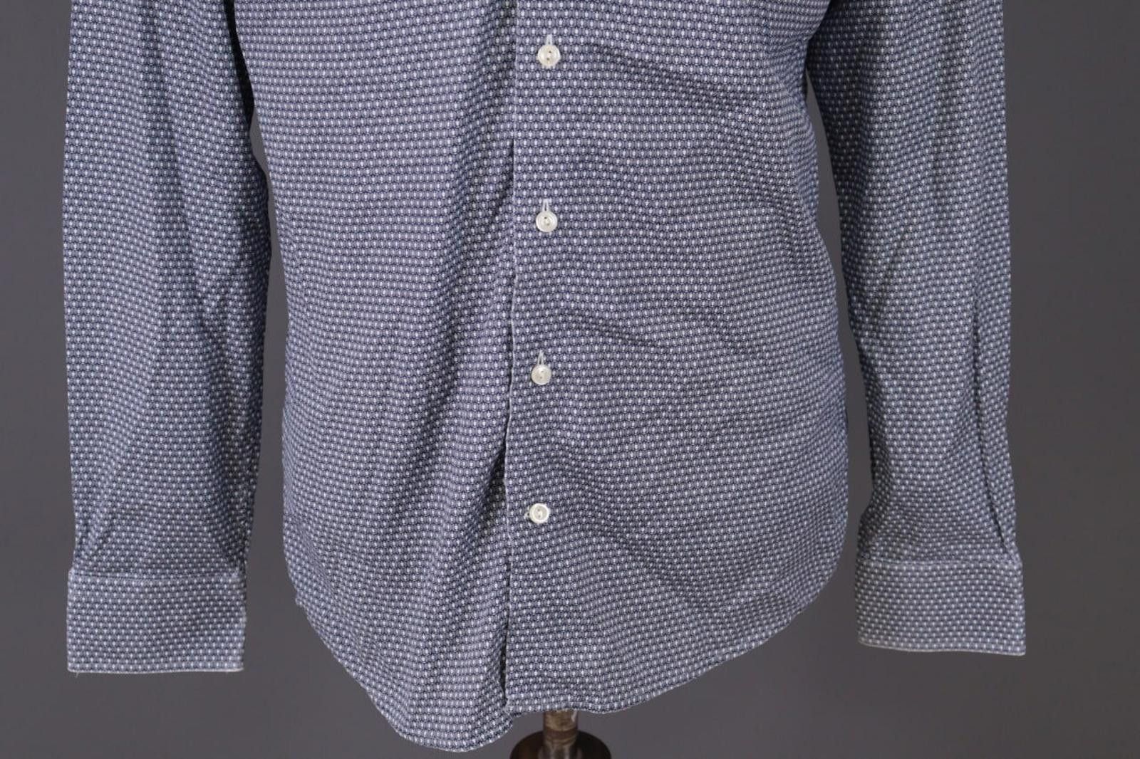 Eton Eton Slim Fit Luxury Printed Poplin Dress Shirt Size 42 16.5 Size US M / EU 48-50 / 2 - 3 Thumbnail
