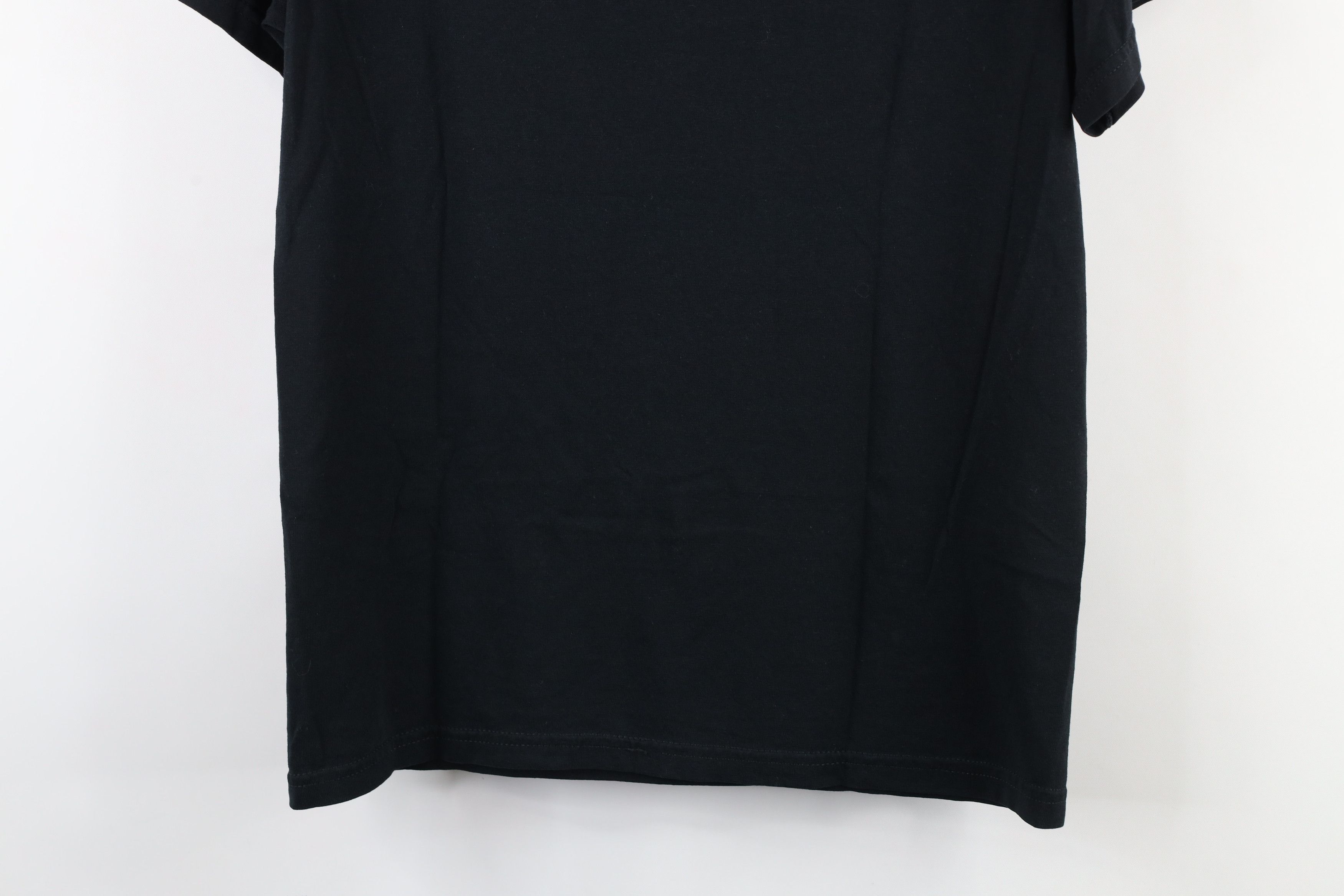 Vintage Vintage 90s Streetwear Distressed Short Sleeve T-Shirt Black Size US S / EU 44-46 / 1 - 10 Thumbnail