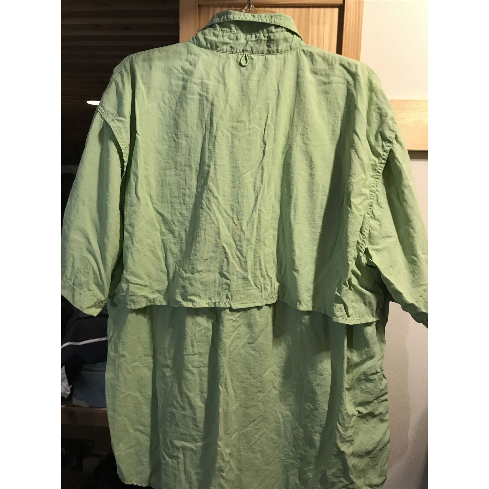 Reel Legends Reel Legends Men’s XXL Light Green Mesh Nylon Fishing Shirt Size US XXL / EU 58 / 5 - 11 Thumbnail