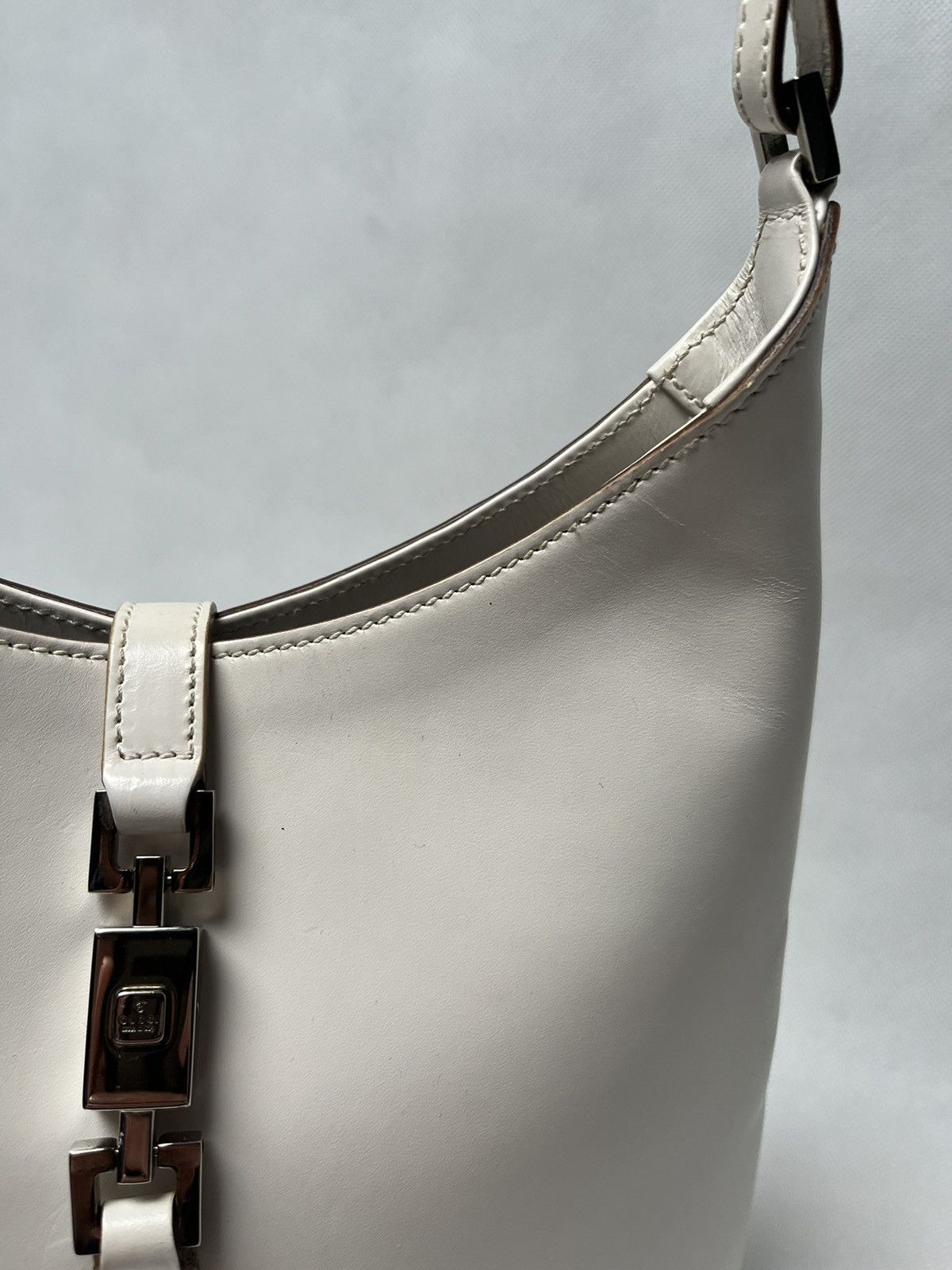 Gucci Vintage Gucci white shoulder bag by Tom Ford Size ONE SIZE - 12 Thumbnail
