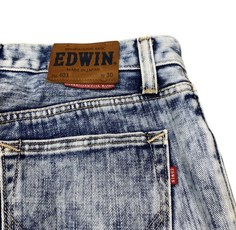 Edwin Vintage Edwin 403 Stone Wash Jeans Denim Size US 30 / EU 46 - 6 Thumbnail