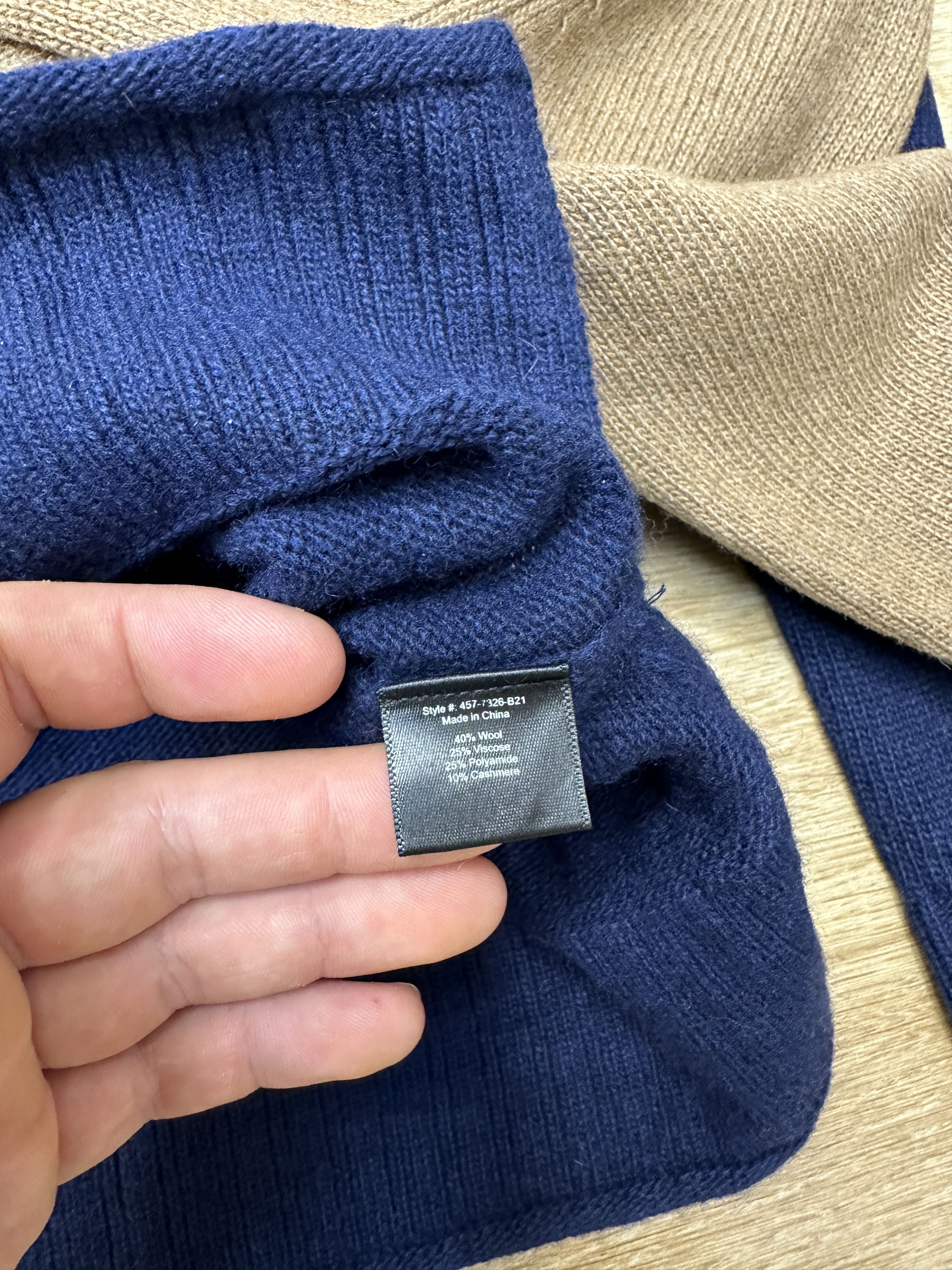 Other Lot 2 Jenni Kayne Everyday Sweater Knit Cashmere Wool Size M Size M / US 6-8 / IT 42-44 - 7 Thumbnail