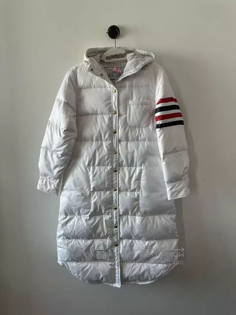 Thom Browne Thom Browne Long Down Coat Size US XXS / EU 40 - 1 Thumbnail