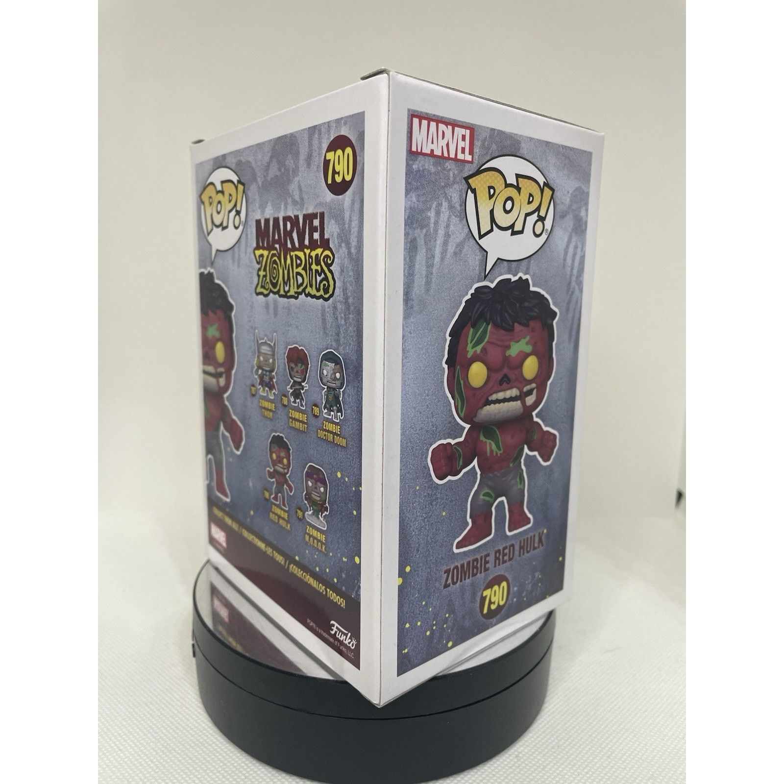 Marvel Comics Funko Pop! Vinyl: Marvel - Zombie Red Hulk #790 Size ONE SIZE - 6 Thumbnail