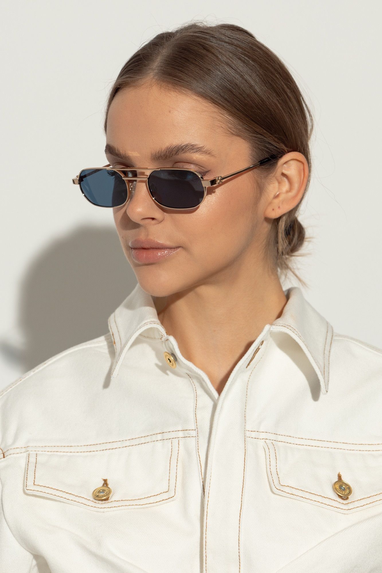 Off-White Off-White VAIDEN Men Sunglasses OERI123 7645 NEW AUTHENTIC Size ONE SIZE - 15 Thumbnail
