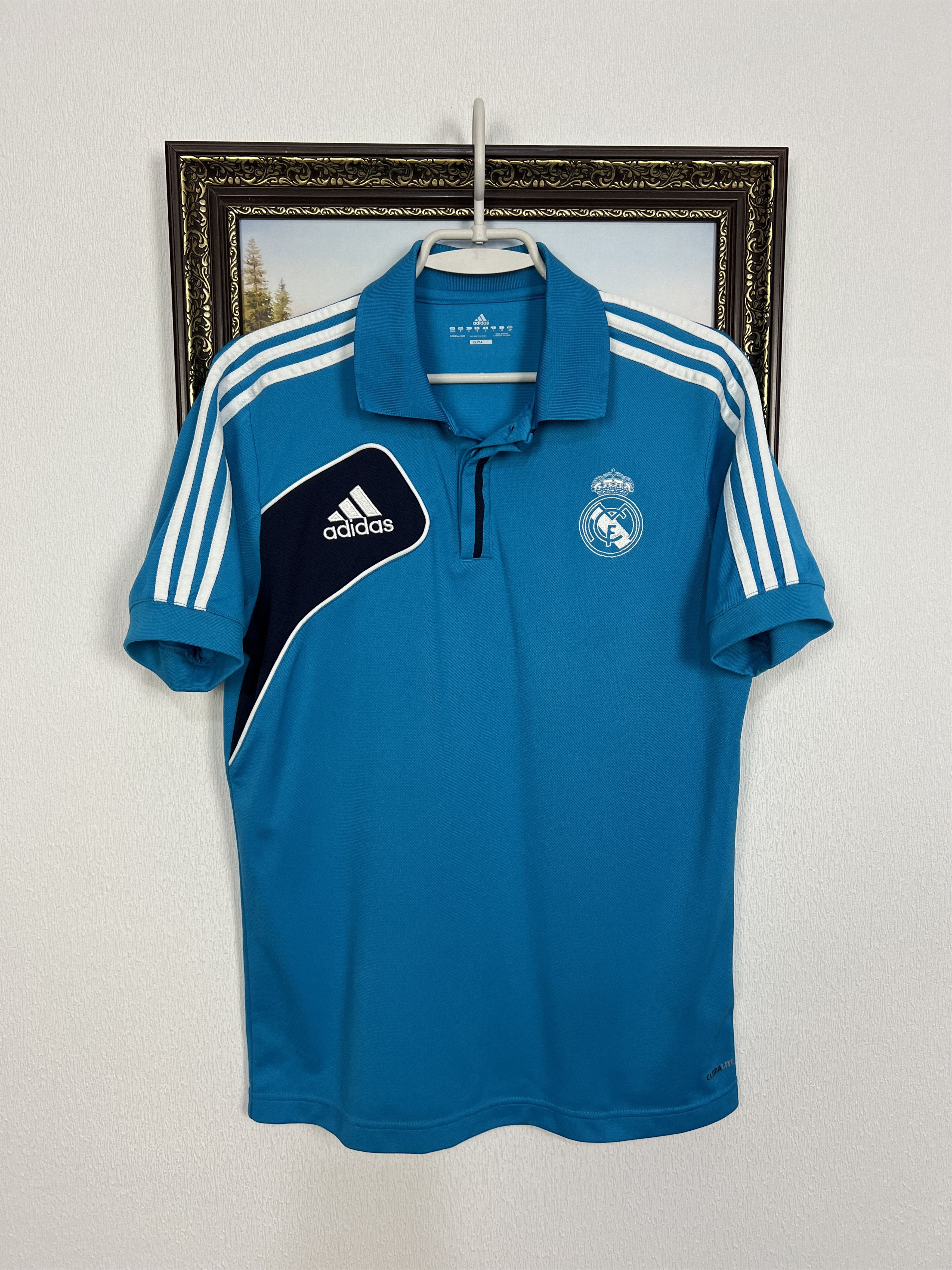 Adidas Real Madrid Football Train Polo Shirt Jersey Camiseta Size US S / EU 44-46 / 1 - 1 Thumbnail