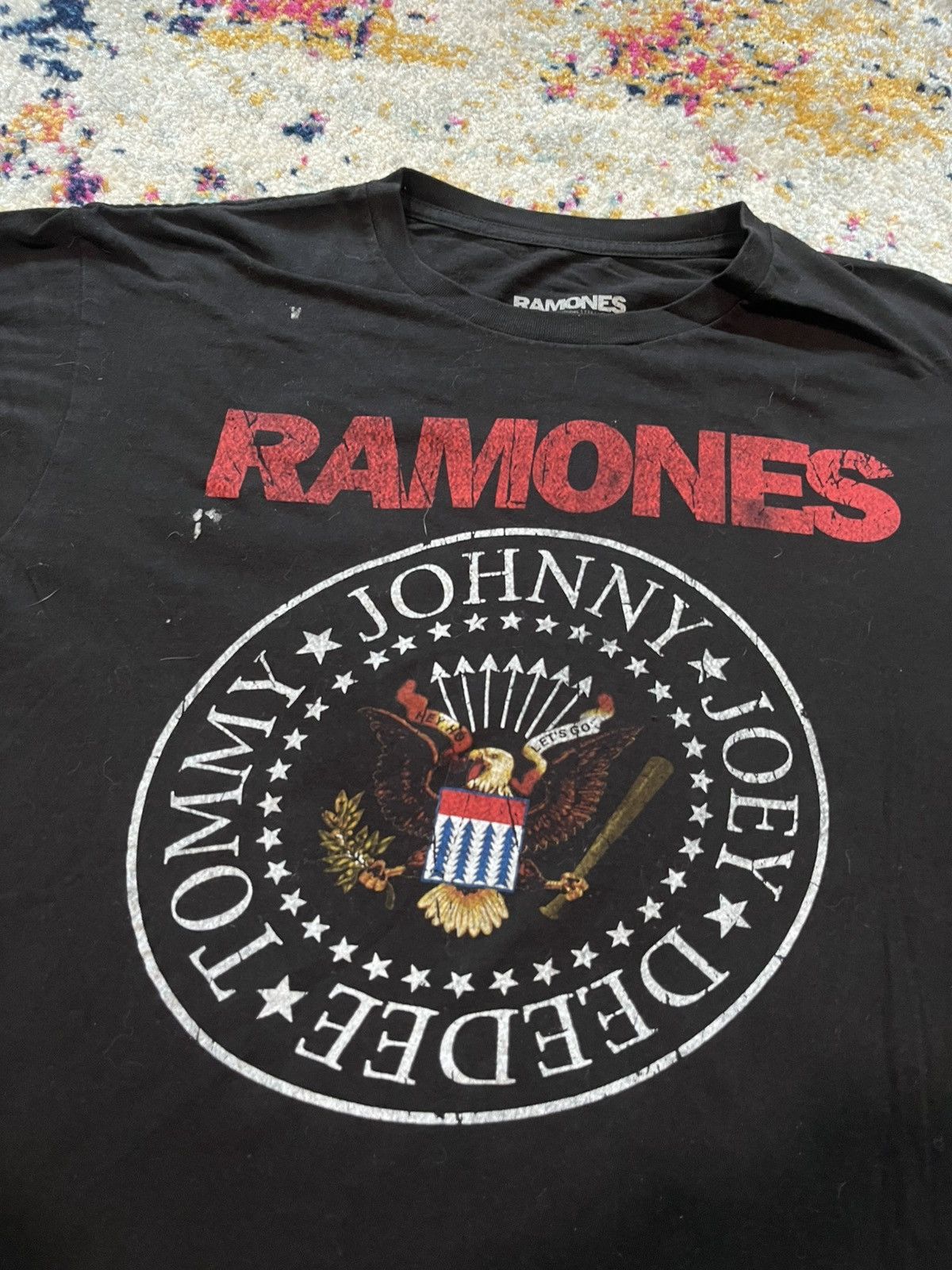 Vintage Ramones Shirt Large Size US L / EU 52-54 / 3 - 2 Thumbnail