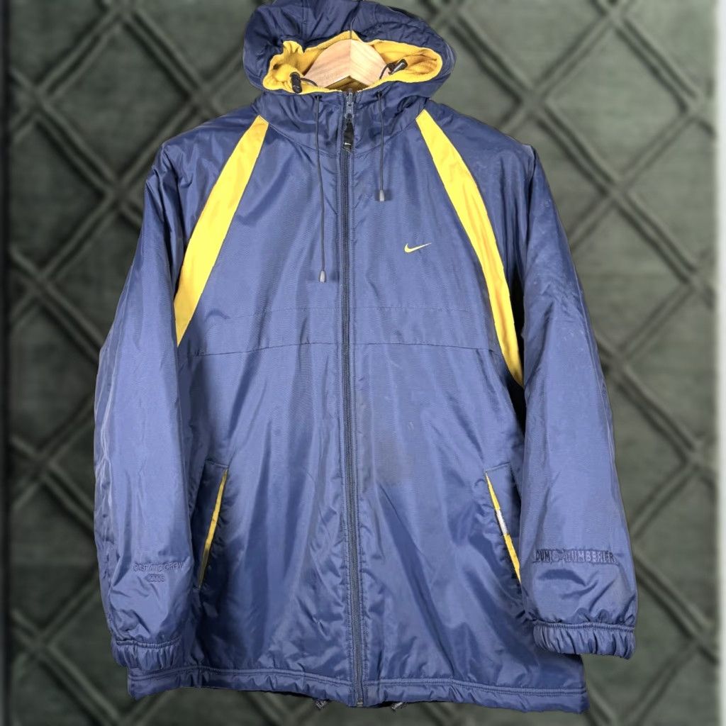 Nike Nike Jacket Men Reversible Fleece Blue Yellow Large Size US L / EU 52-54 / 3 - 1 Thumbnail