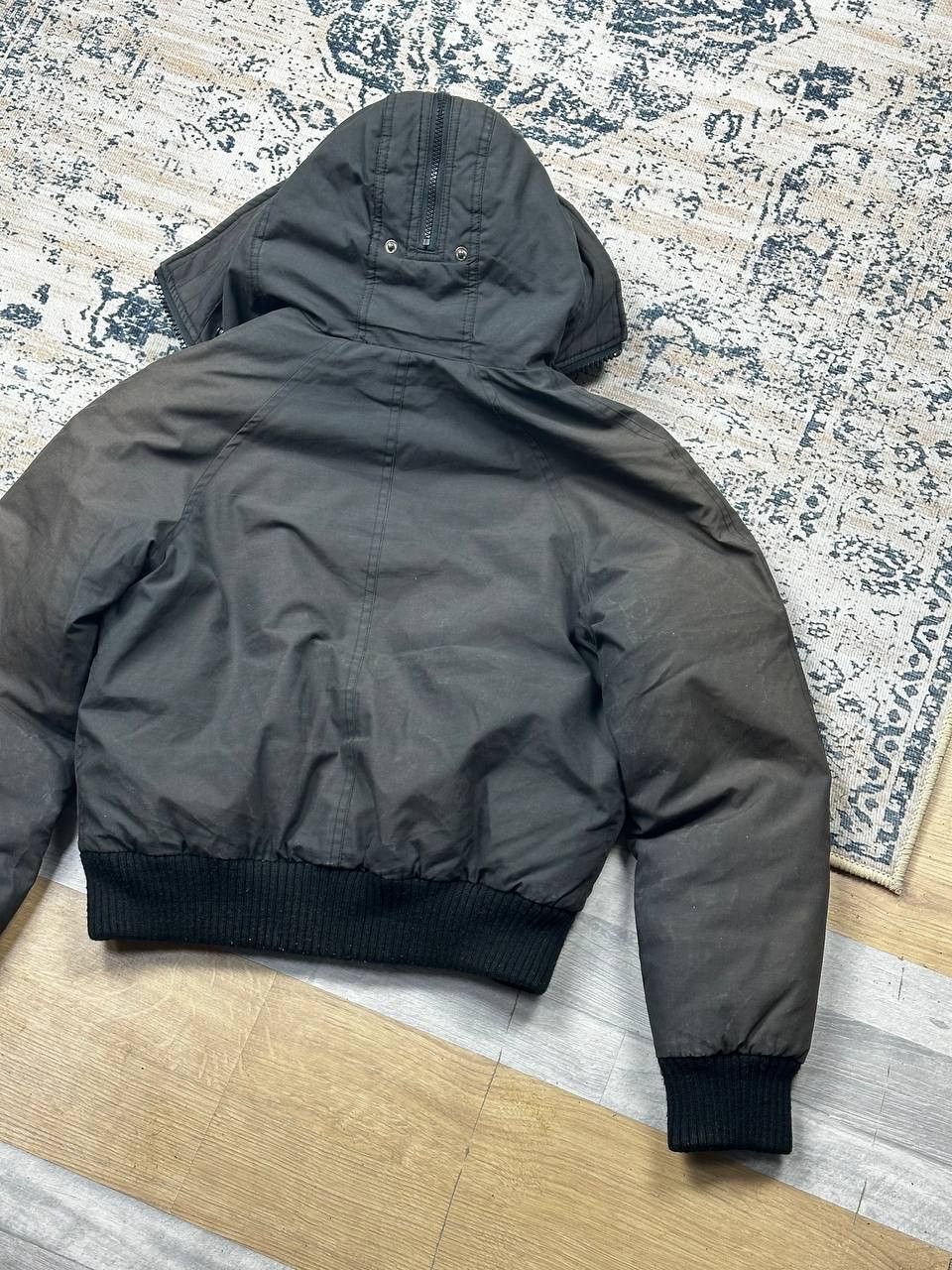 Japanese Brand Avant Garde Vintage Faded Cropped Bomber Jacket Size M / US 6-8 / IT 42-44 - 12 Thumbnail