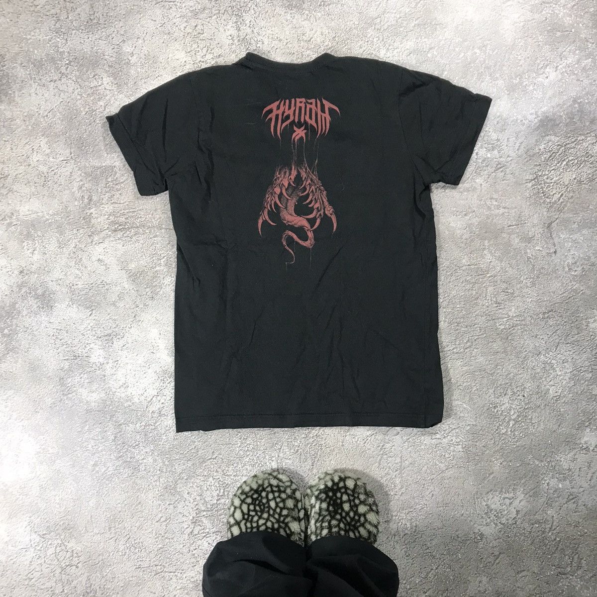 Vintage Vintage Y2K Graphic Tee Skull Horror Punk Streetwear Black S Size US S / EU 44-46 / 1 - 4 Thumbnail