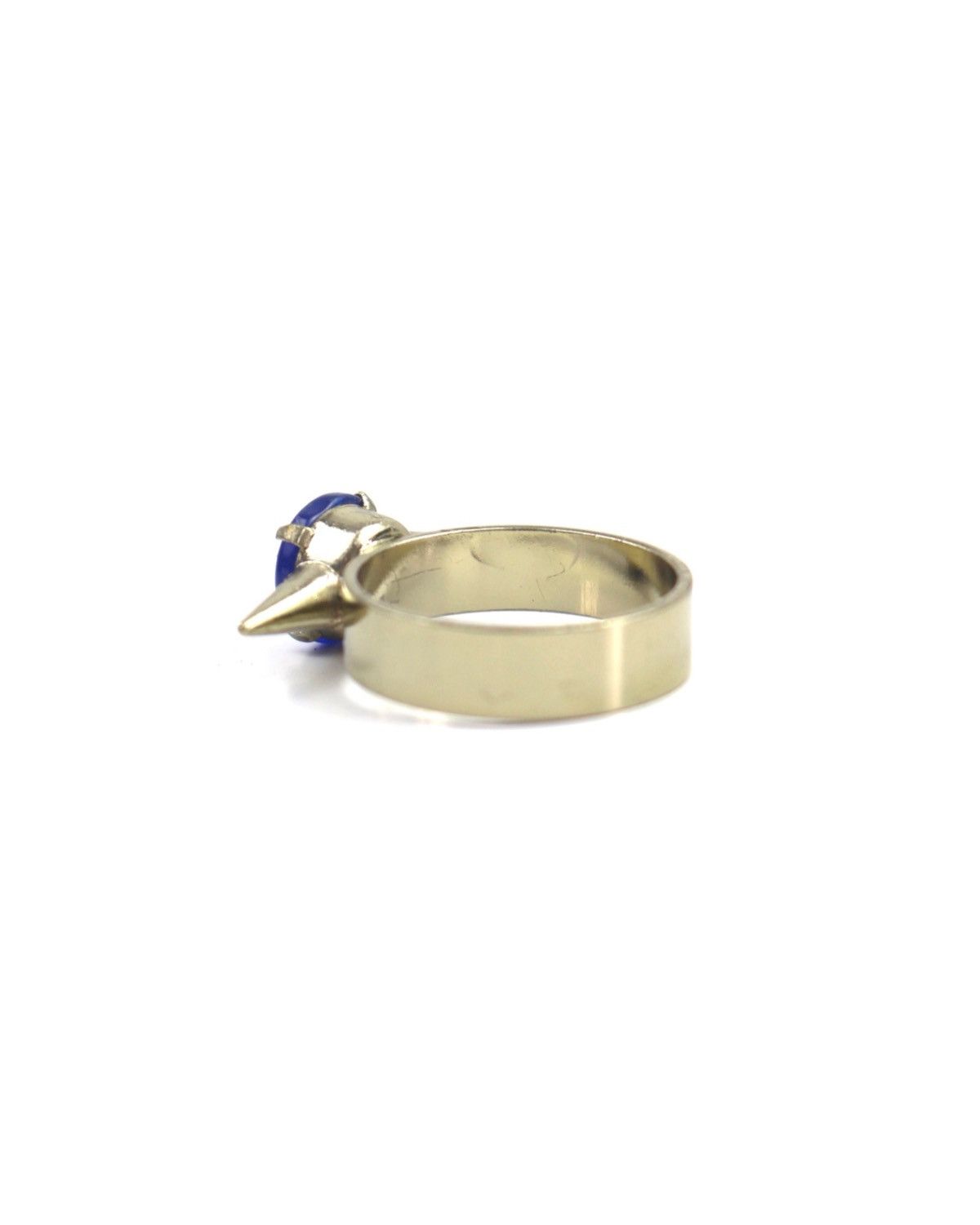 Vintage 2000S JAPANESE MADE EVIL EYE SPIKE RING Size ONE SIZE - 3 Thumbnail