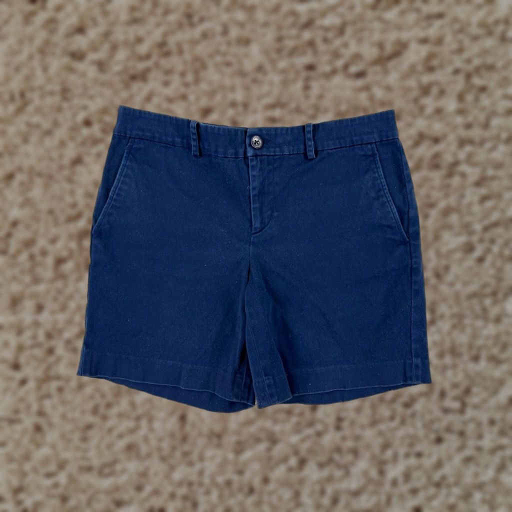 Ralph Lauren Lauren Ralph Lauren Shorts Blue 4 Chino Cotton Blend Pockets Zip Fly Womens Size 27" / US 4 / IT 40 - 1 Thumbnail