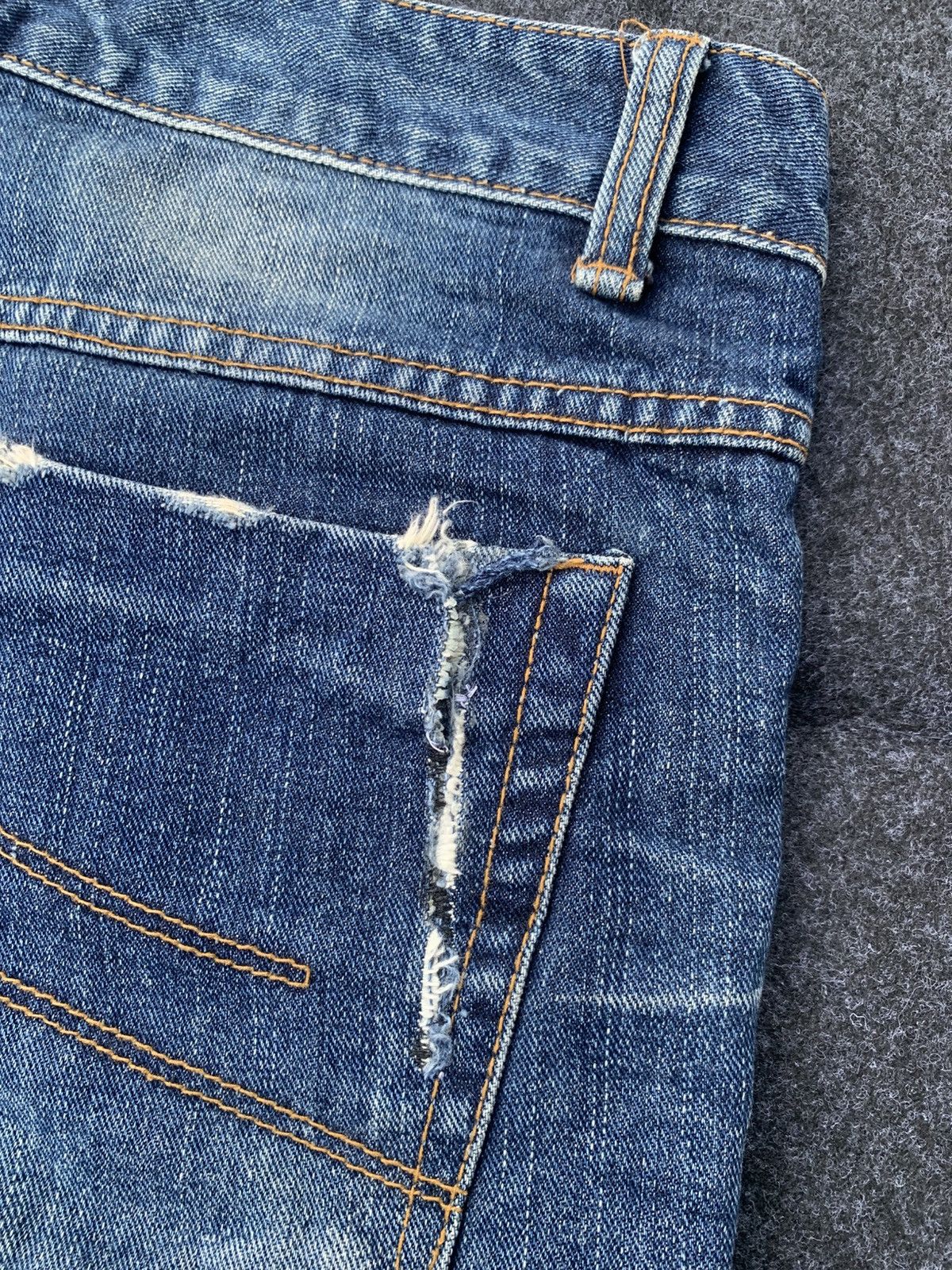 Japanese Brand Flare Oilshock jeans like LgB style. Size US 34 / EU 50 - 12 Thumbnail