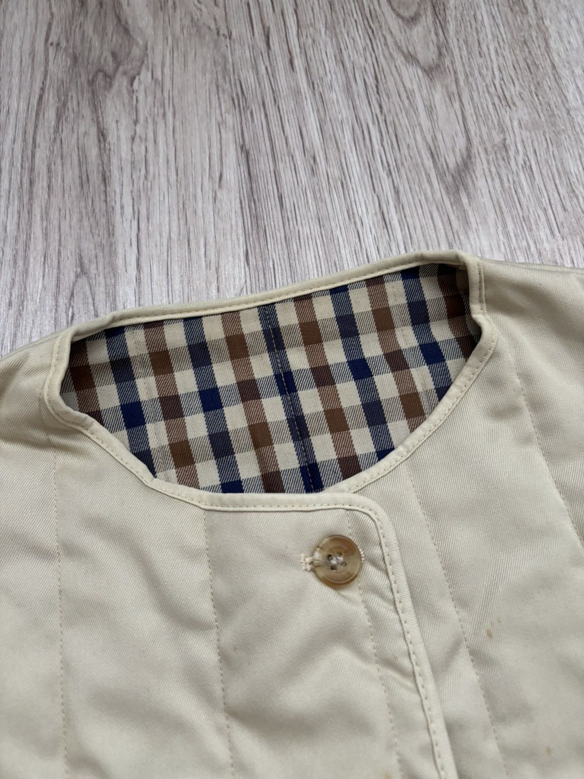 Aquascutum Rare vintage reversible Aquascutum vest Size M / US 6-8 / IT 42-44 - 8 Thumbnail