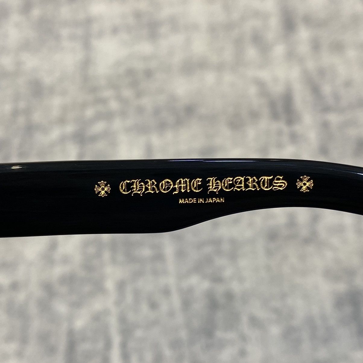 Chrome Hearts CHROME HEARTS SLUSS BUSSIN II Black18KGP Dark Gray Gradient Size ONE SIZE - 7 Thumbnail
