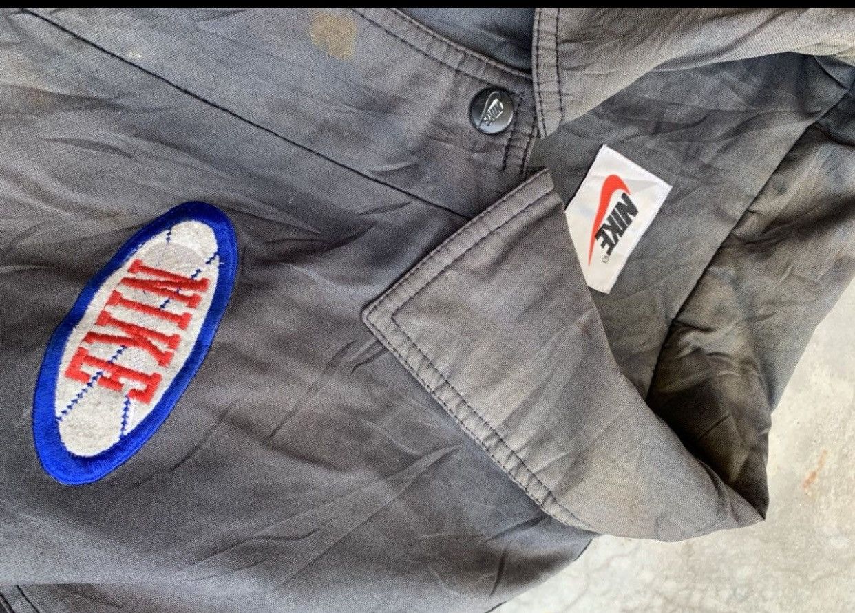Nike Vintage Trashed Faded Nike Jacket Size US XL / EU 56 / 4 - 3 Thumbnail