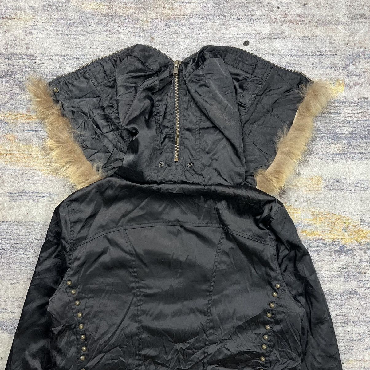 If Six Was Nine × Japanese Brand × Le Grande Bleu (L.G.B.) Midas Fur hoodie studded multi pocket jacket vkei style Size US M / EU 48-50 / 2 - 9 Thumbnail